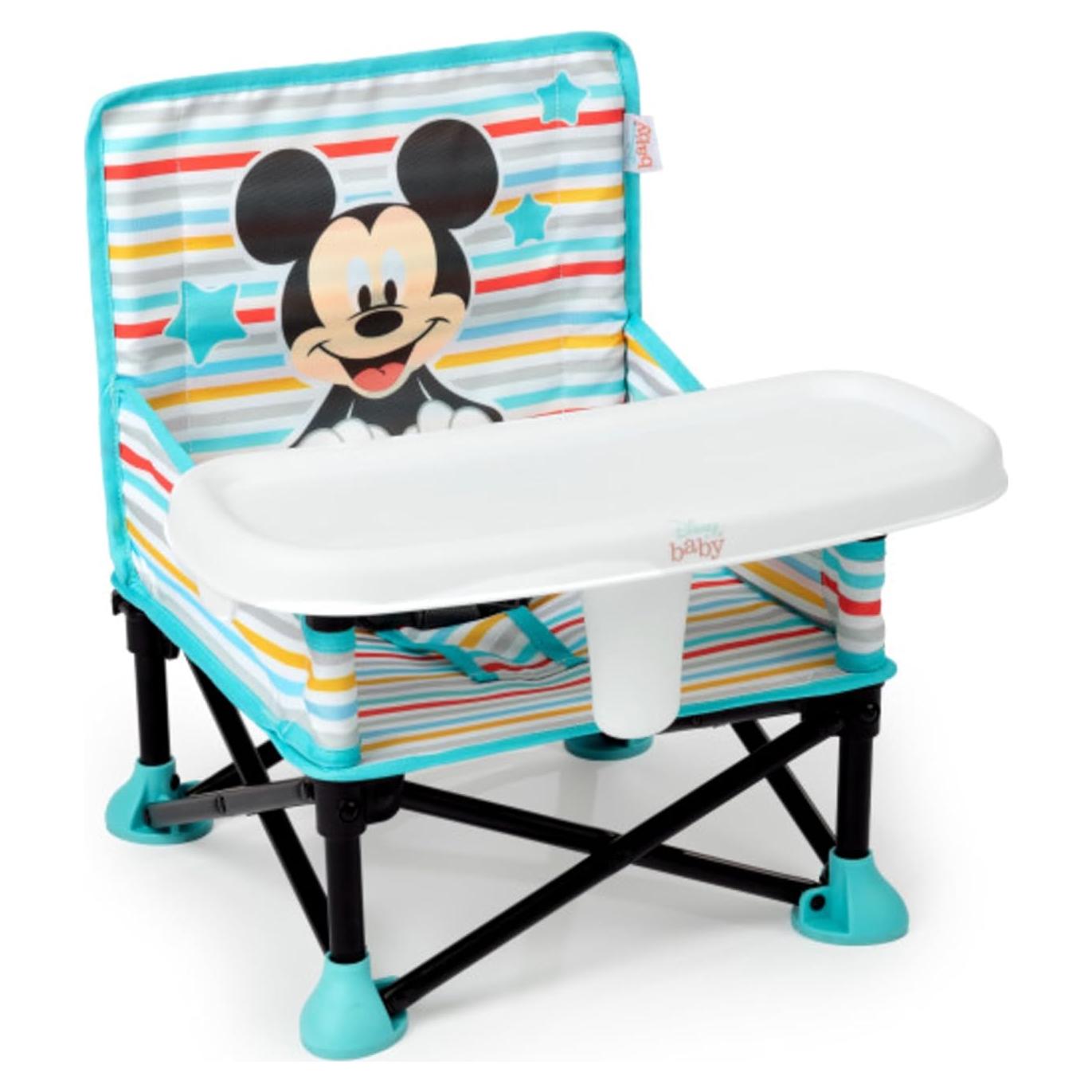 Asiento Elevador Portátil Bright Starts Mickey Mouse 6-36 Meses