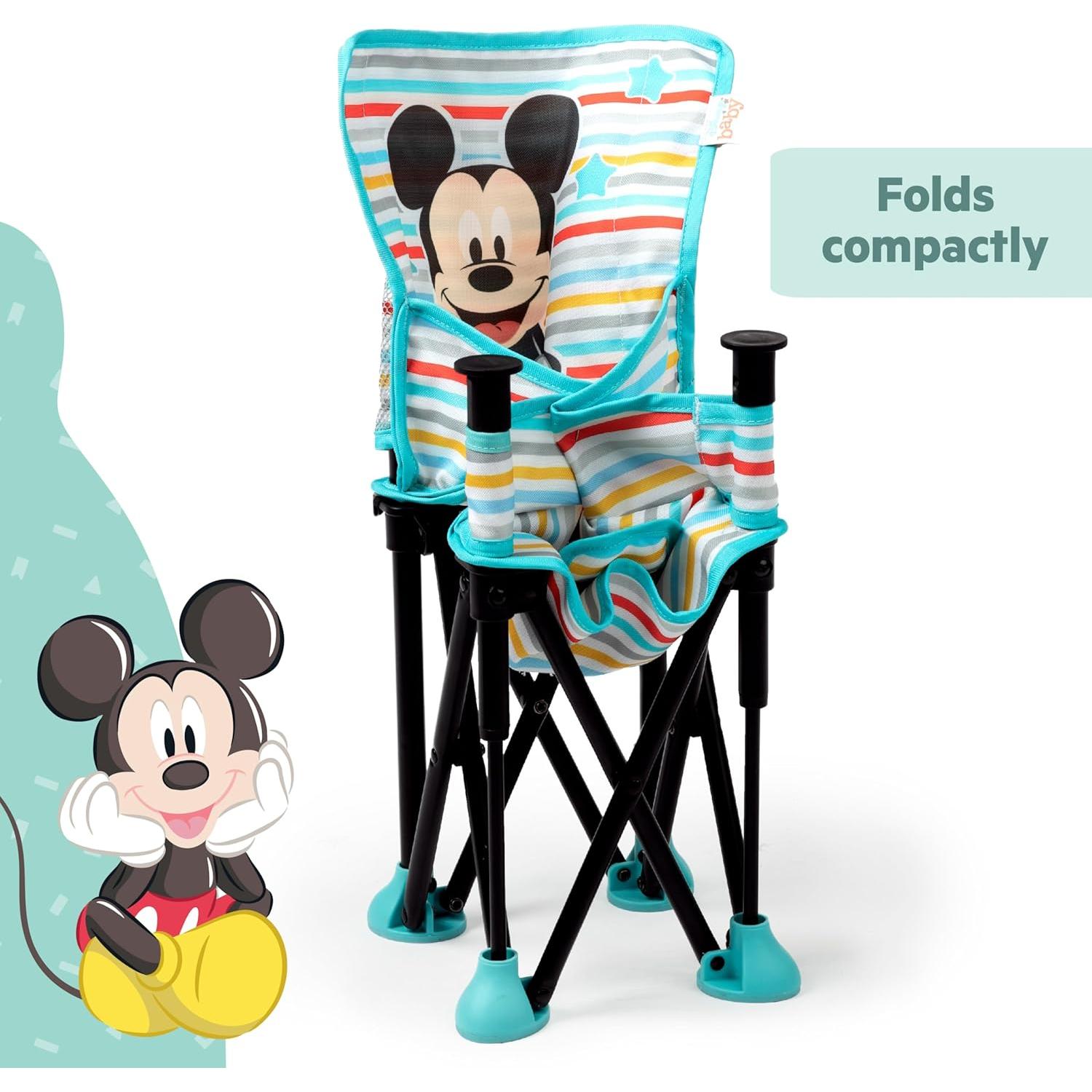 Asiento Elevador Portátil Bright Starts Mickey Mouse 6-36 Meses