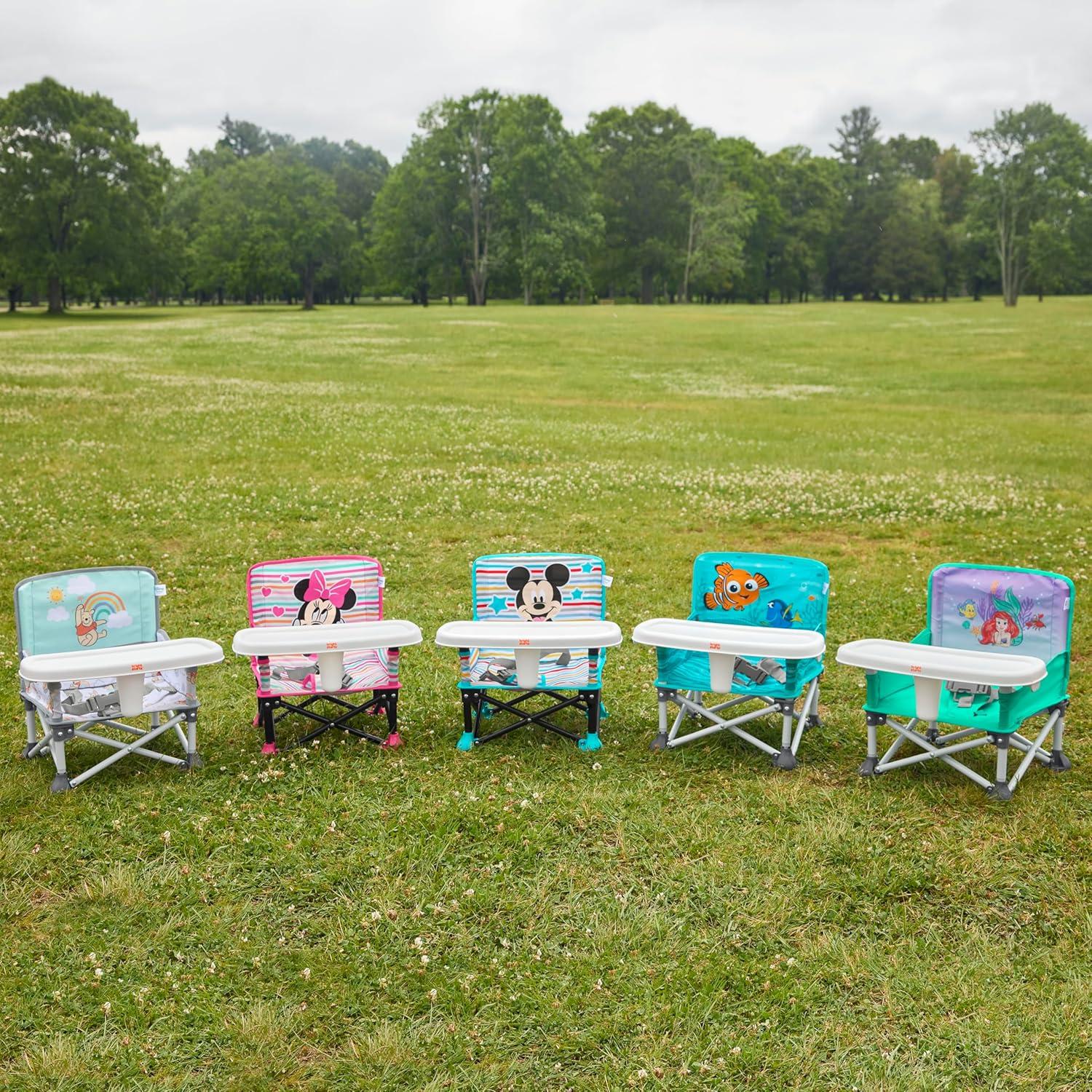 Asiento Elevador Portátil Bright Starts Mickey Mouse 6-36 Meses