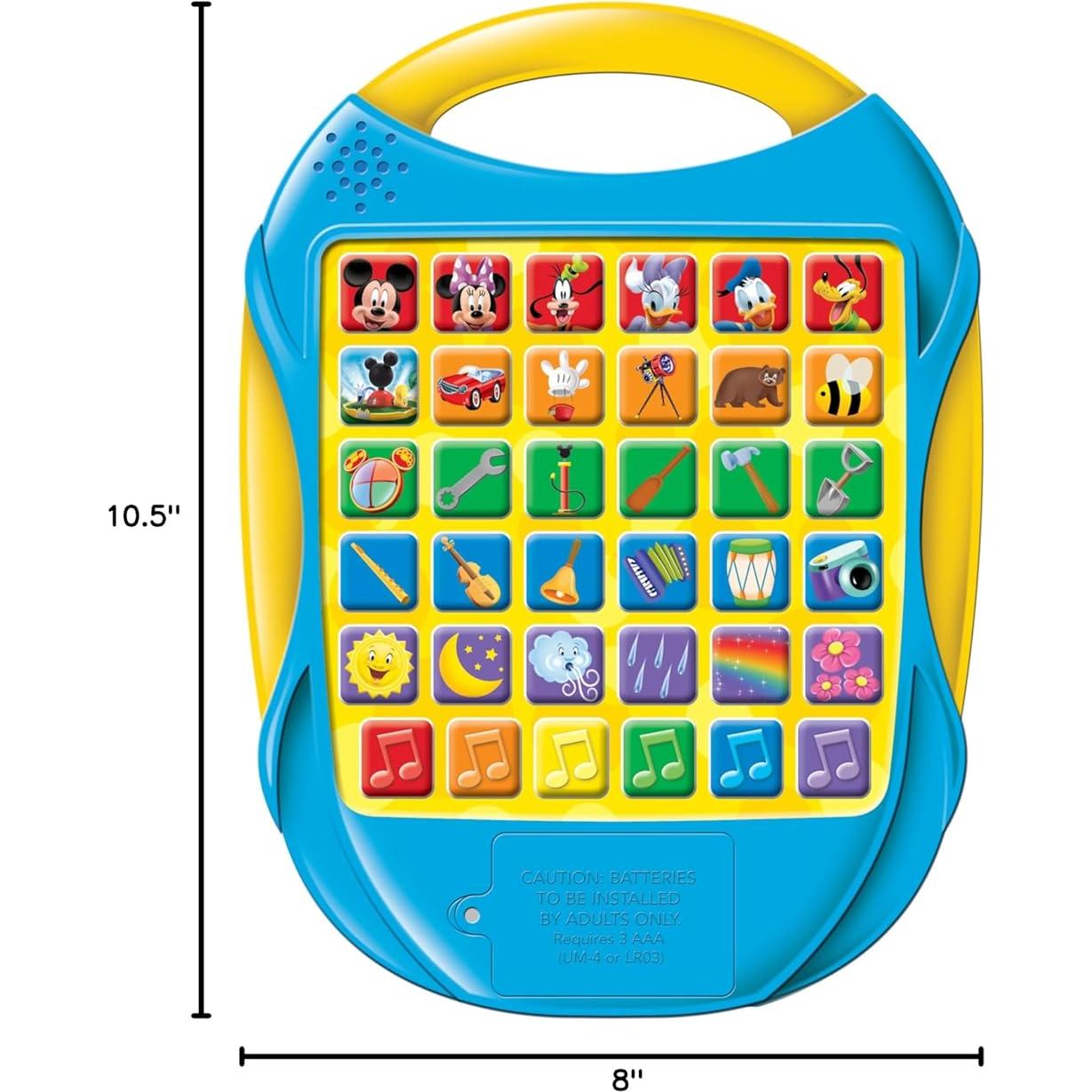 Disney Mickey Mouse Clubhouse - My First Smart Pad Electronic Activity Pad and 8-Book Library - PI Kids