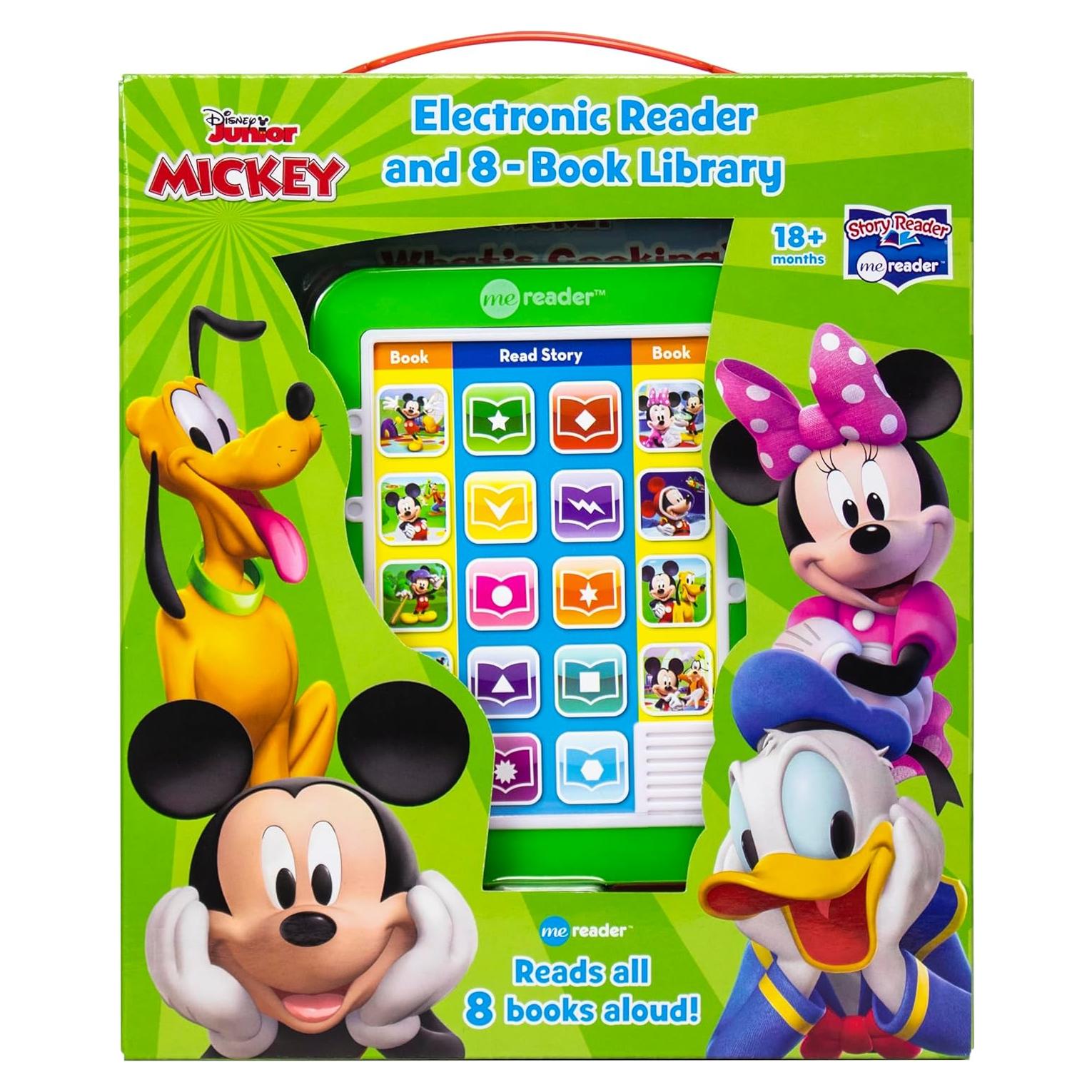 Disney Mickey Mouse - Me Reader Electronic Reader and 8 Sound Book Library - PI Kids