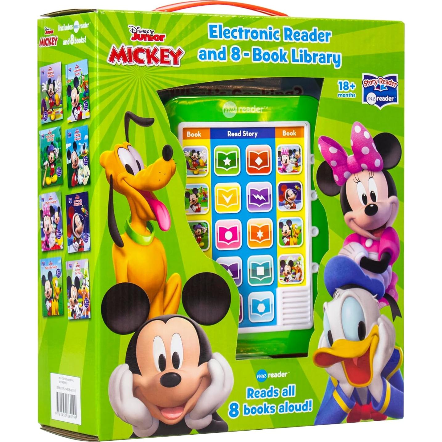 Disney Mickey Mouse - Me Reader Electronic Reader and 8 Sound Book Library - PI Kids