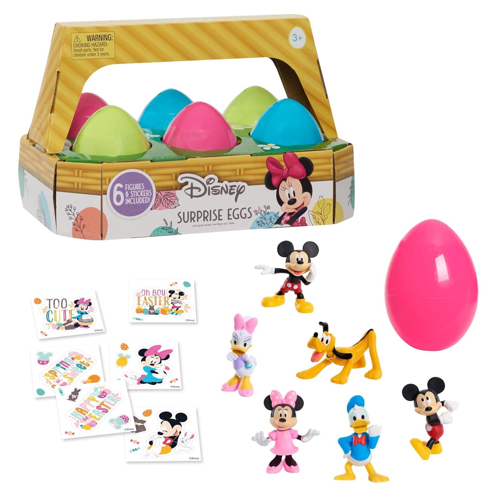Huevos de Pascua Disney Mickey Mouse 6 Piezas Just Play