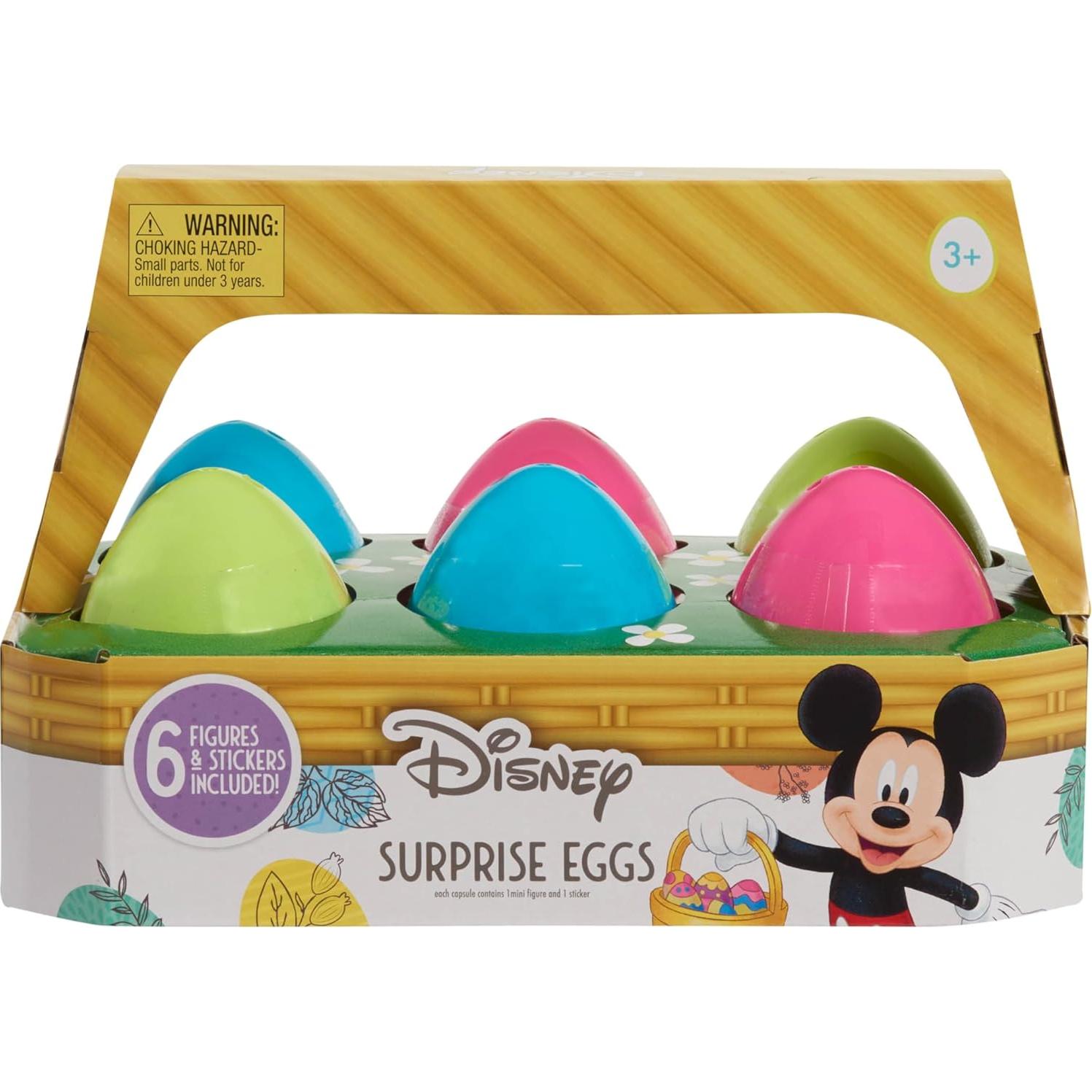 Huevos de Pascua Disney Mickey Mouse 6 Piezas Just Play