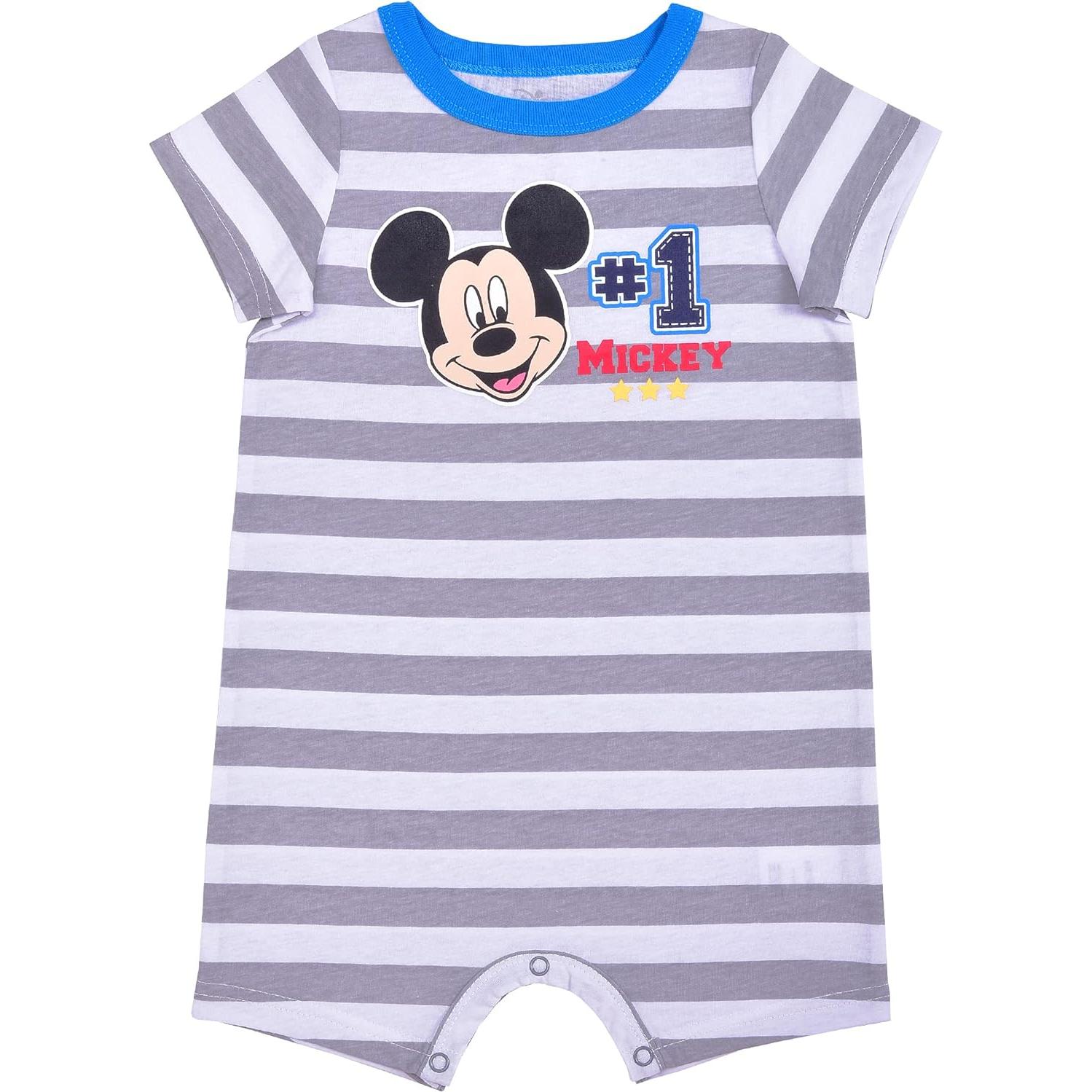 Conjunto de Ropa para Bebés Disney Mickey 3 Piezas 18 Meses