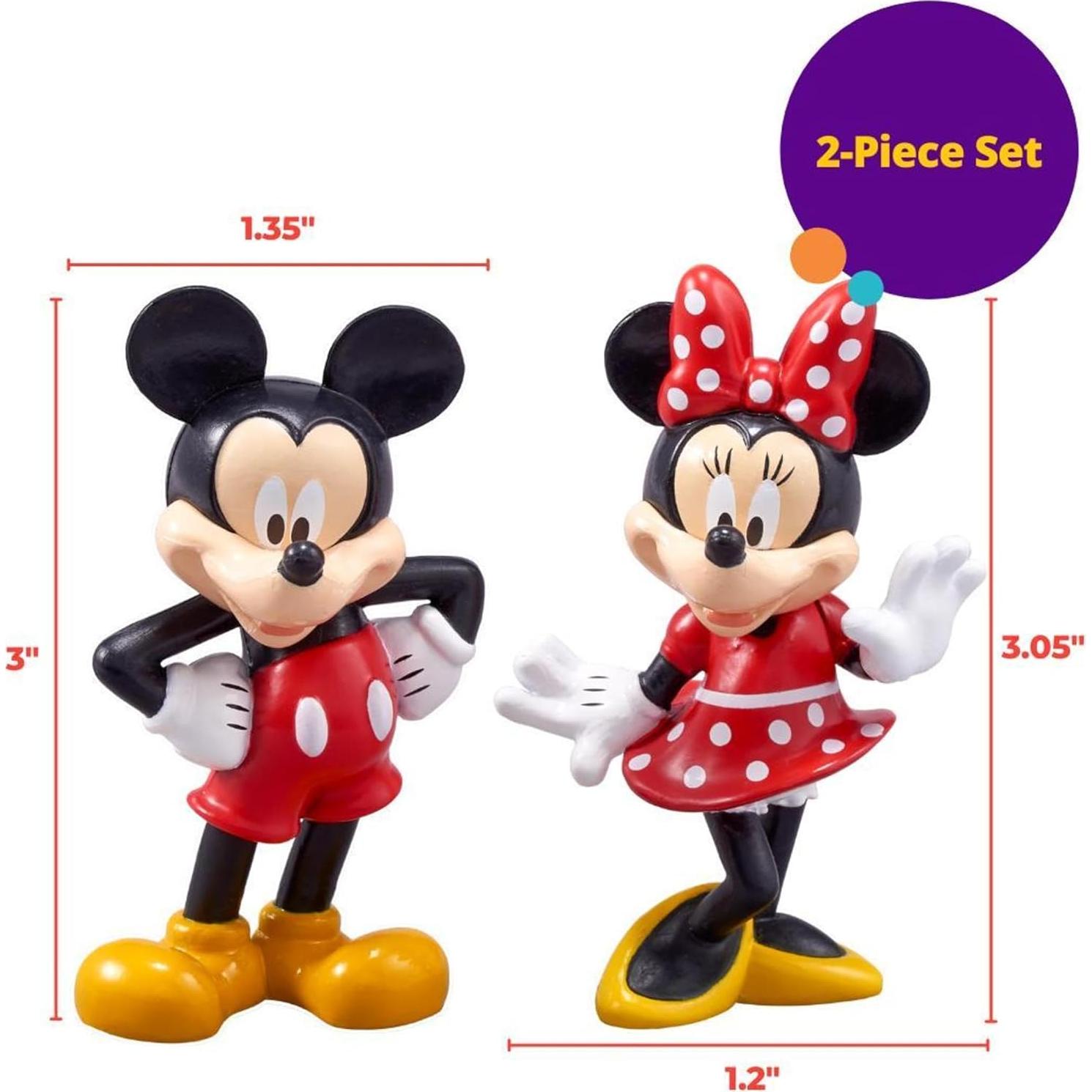 Cake Topper Disney Mickey y Minnie Mouse DecoSet 2 Piezas