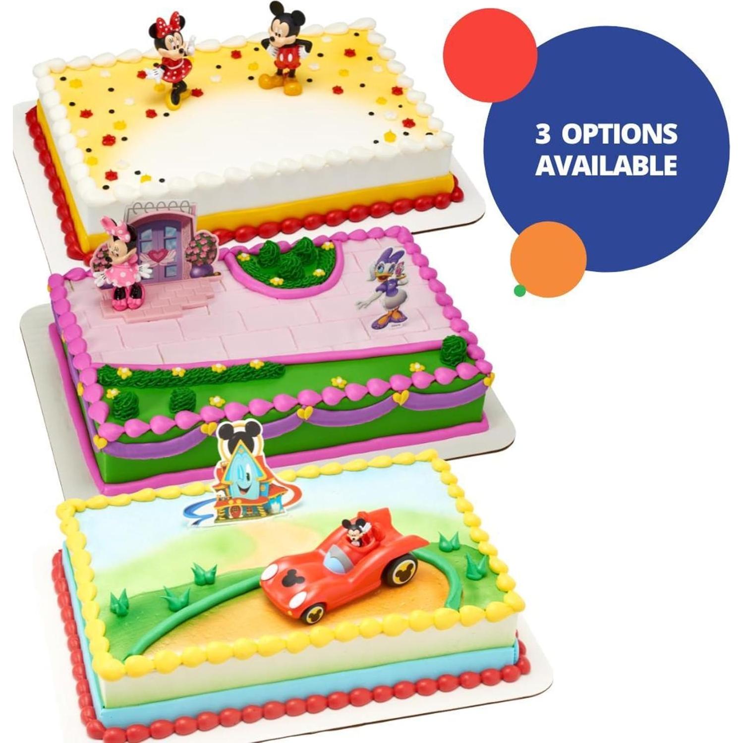 Cake Topper Disney Mickey y Minnie Mouse DecoSet 2 Piezas