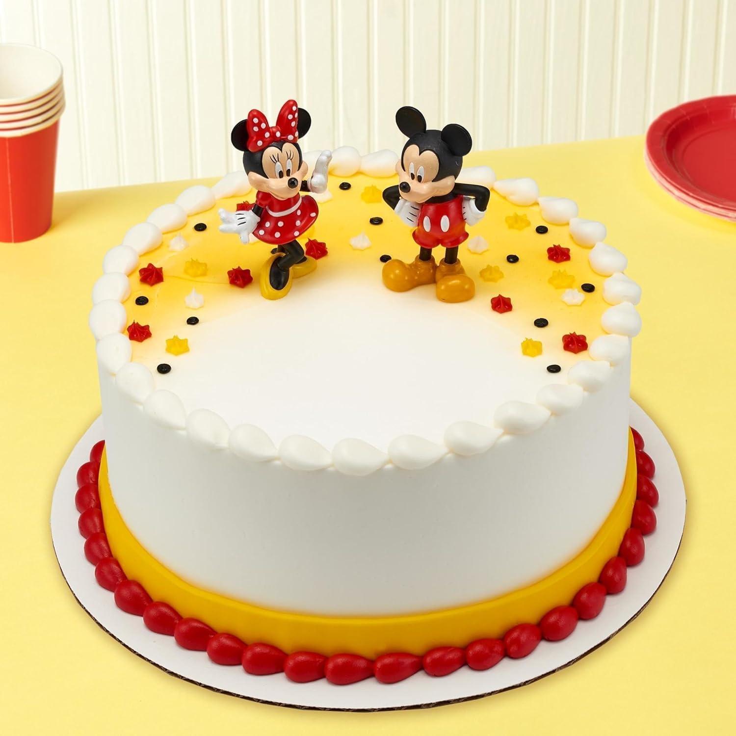 Cake Topper Disney Mickey y Minnie Mouse DecoSet 2 Piezas