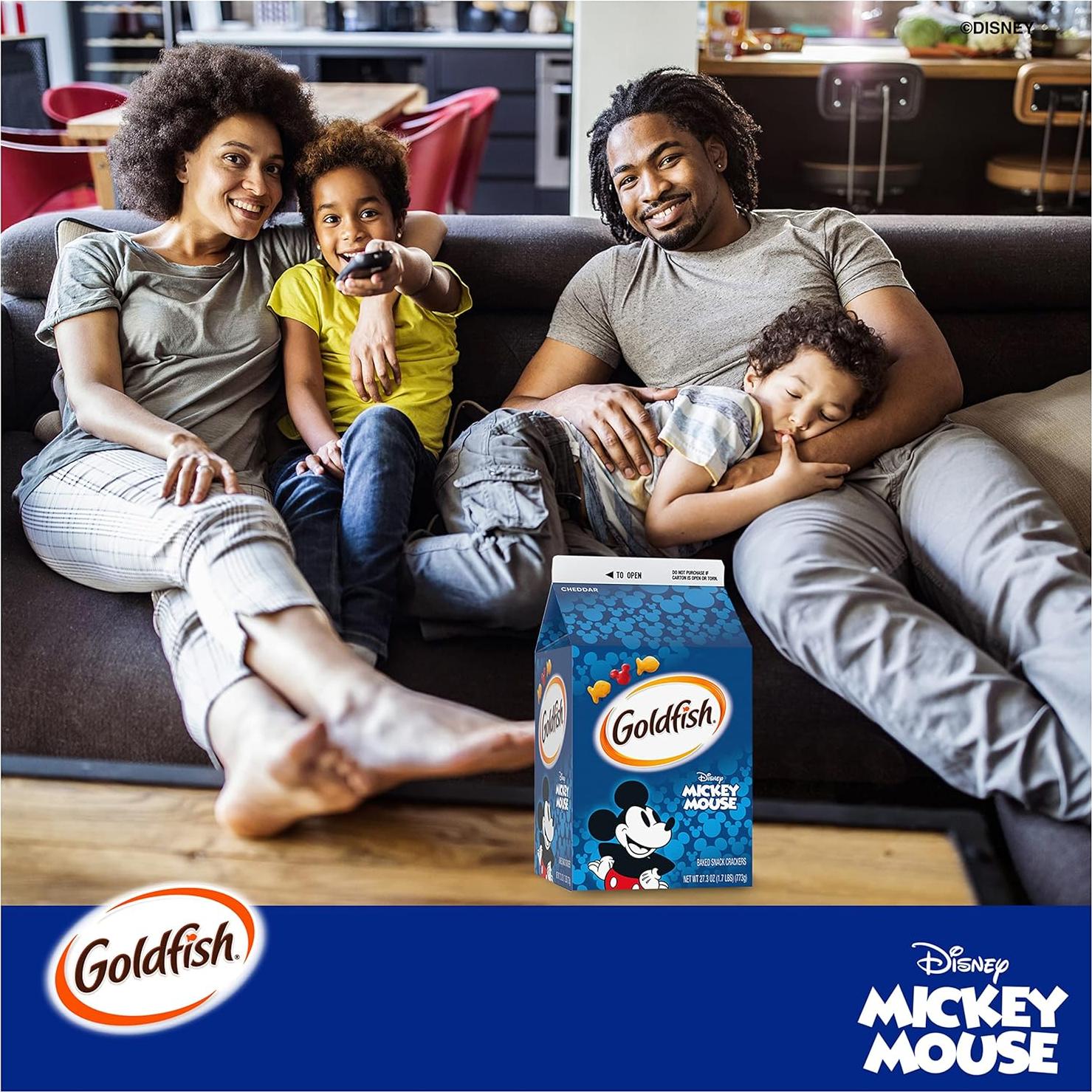 Galletas de Queso Cheddar Goldfish Disney Mickey 27.3 oz