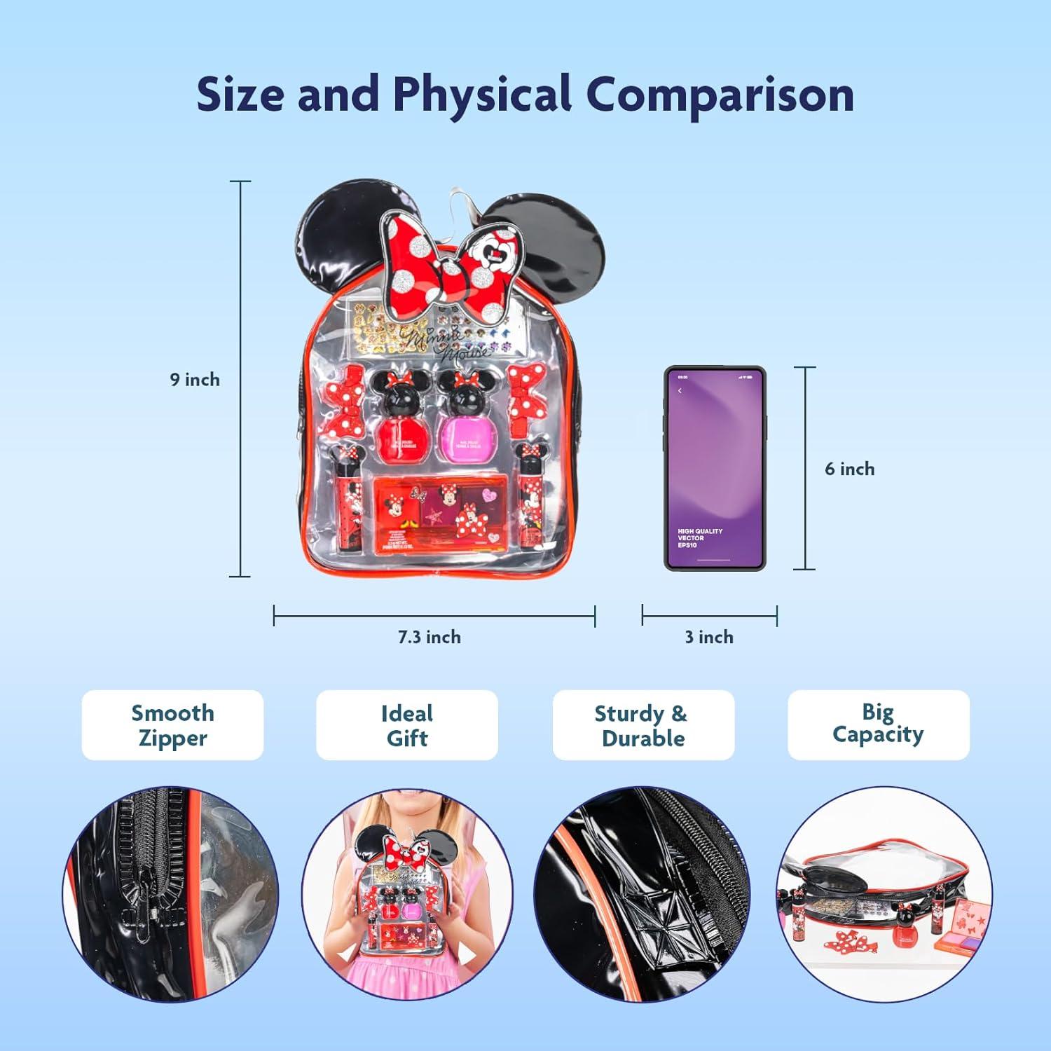 Set de Maquillaje Disney Minnie Mouse Townley Girl 3+