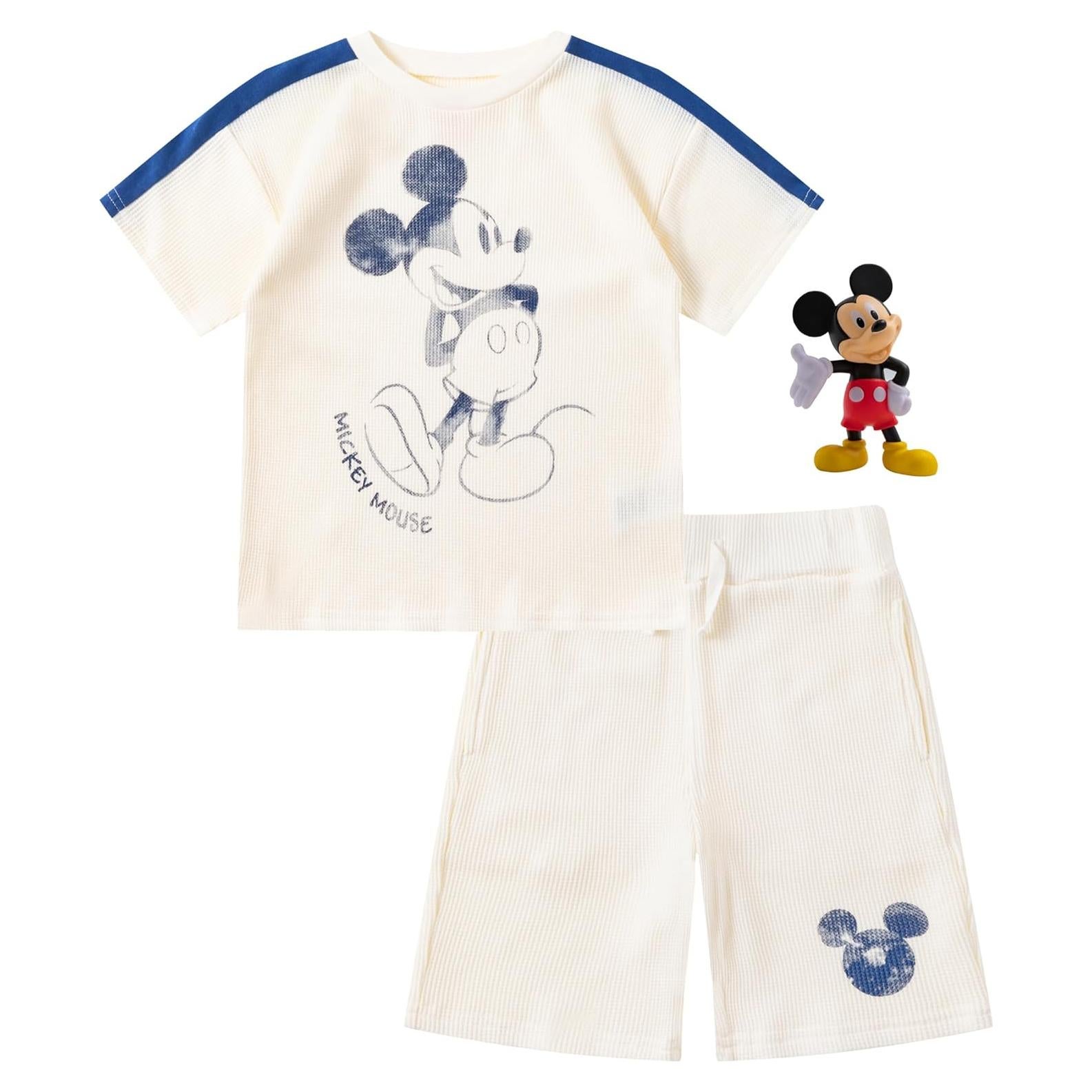 Conjunto corto Mickey Mouse Disney niños 4T blanco