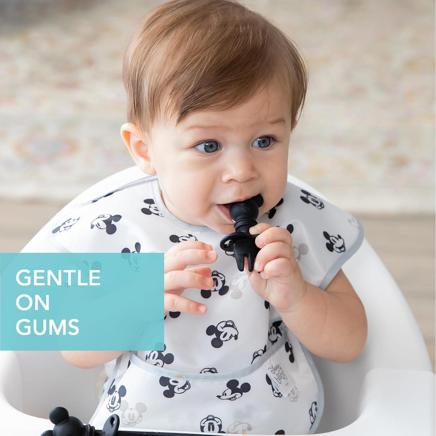 Juego de Utensilios para Bebés Bumkins Mickey Mouse 6M+