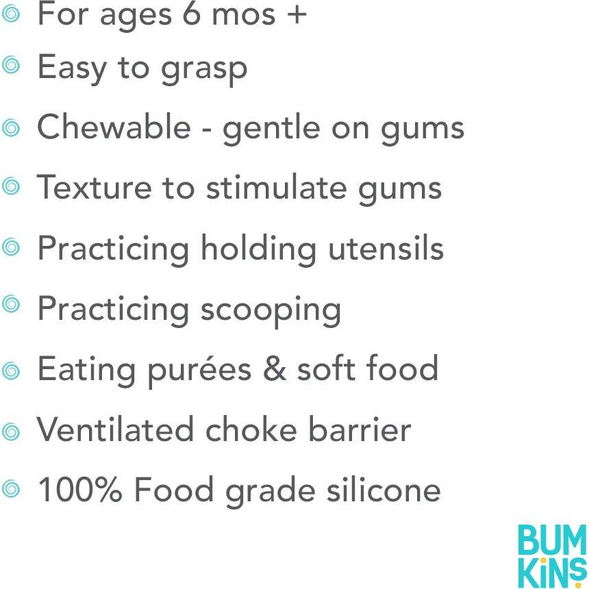 Juego de Utensilios para Bebés Bumkins Mickey Mouse 6M+