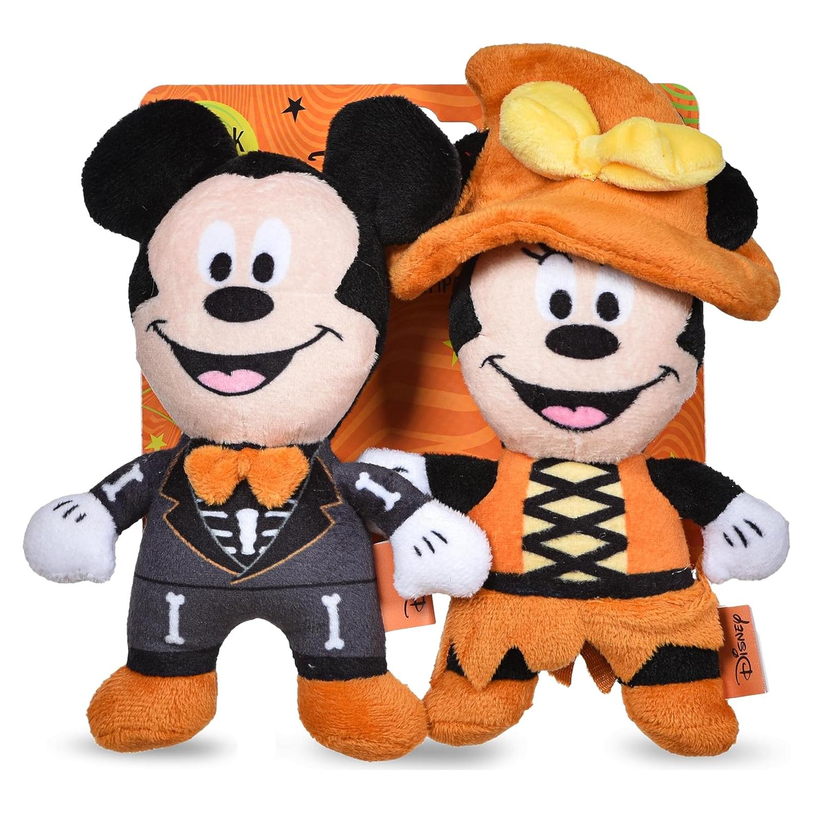 Juguetes de Peluche Halloween Mickey y Minnie 15 cm para Perros