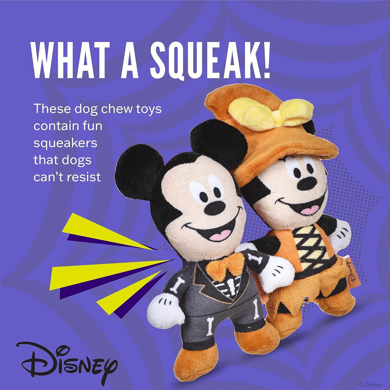 Juguetes de Peluche Halloween Mickey y Minnie 15 cm para Perros