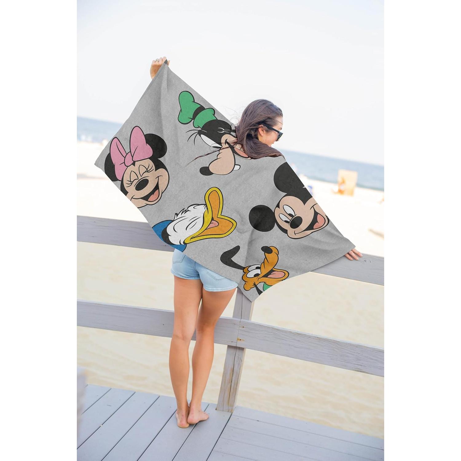 Toalla de Playa Disney Mickey Mouse 100% Algodón 71x147 cm
