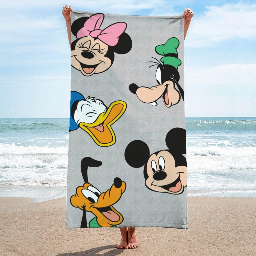 Toalla de Playa Disney Mickey Mouse 100% Algodón 71x147 cm