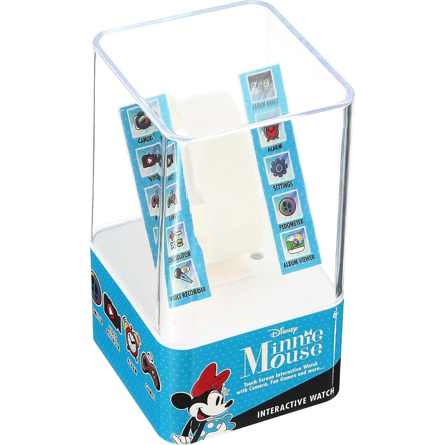 Reloj inteligente Accutime Kids Minnie Mouse rosa 40 mm