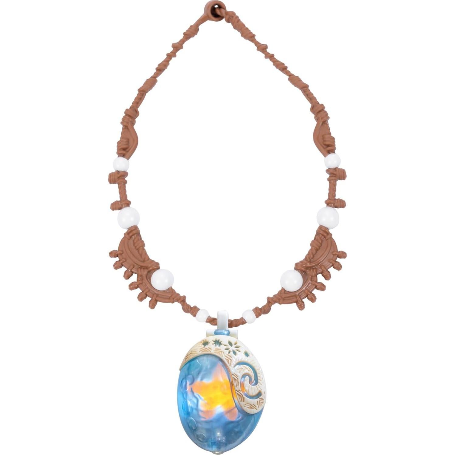 Collar Iluminado Moana 2 Disney concha mágica estrella de mar