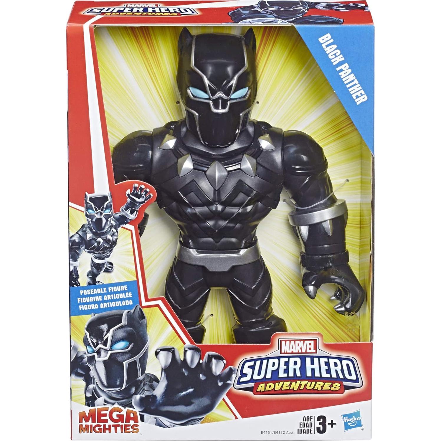 Figura de Acción Pantera Negra 25,4 cm Hasbro Mega Mighties