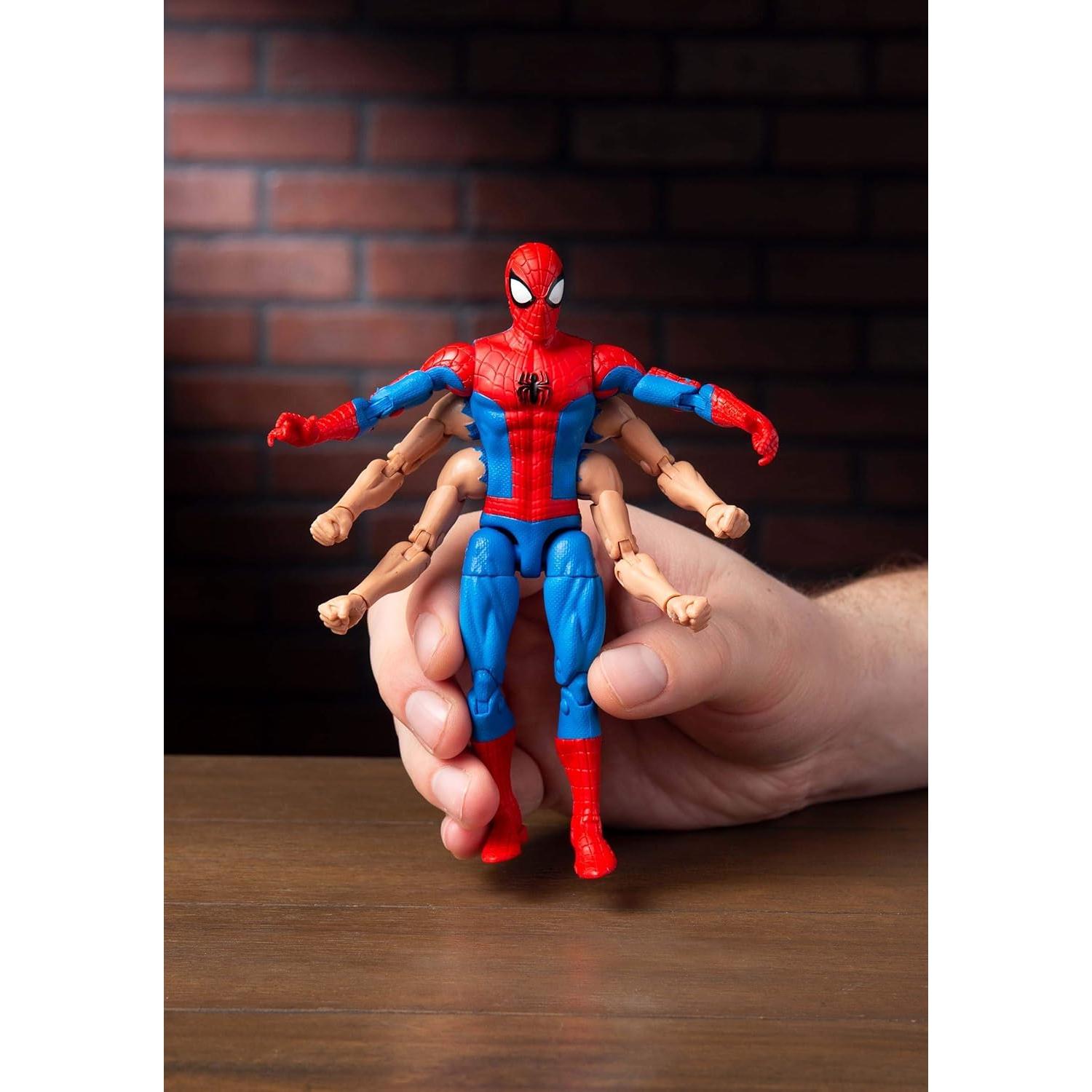 Spider-Man Juguete Seis Brazos Hasbro 15,19 cm