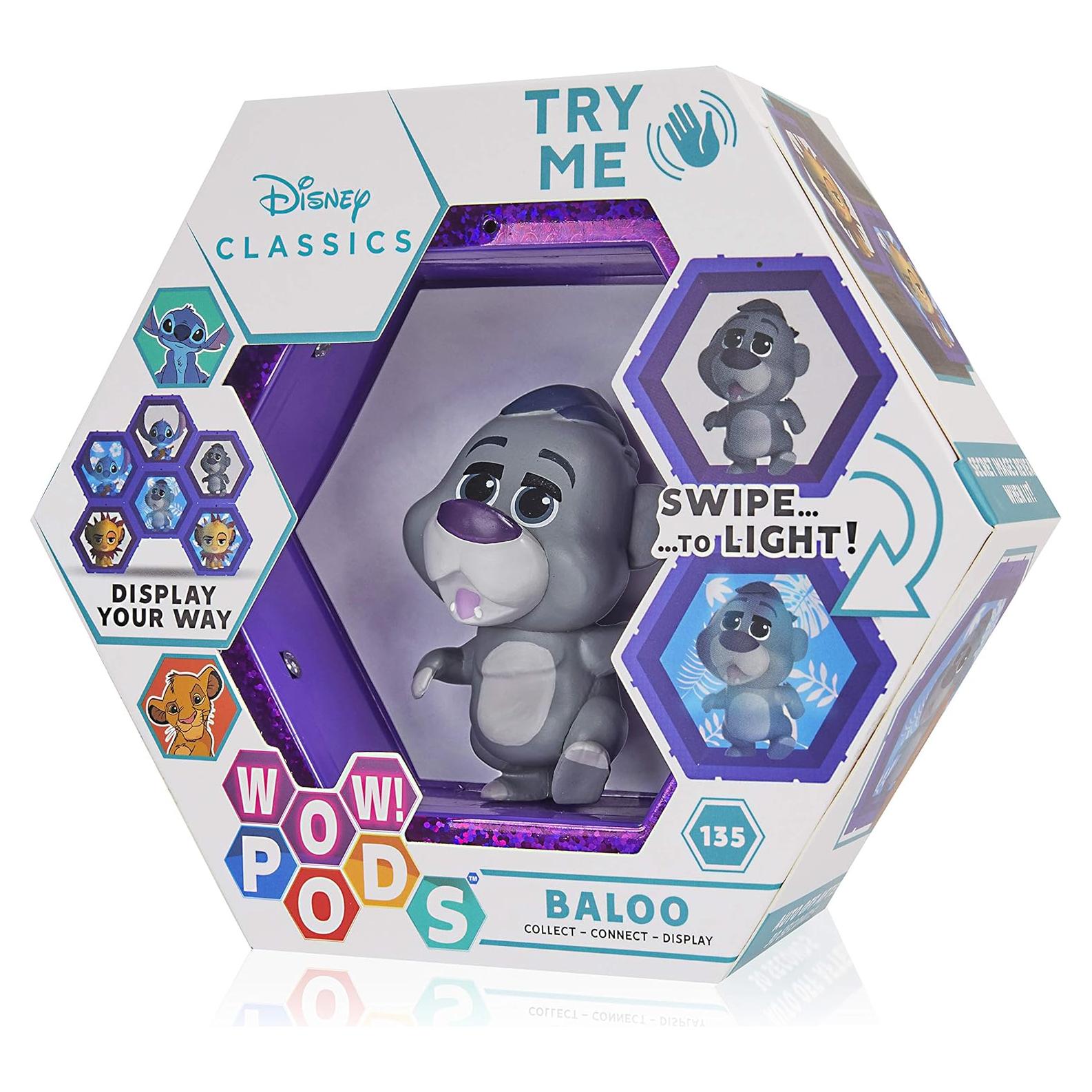Figura Coleccionable Baloo WOW! PODS con Luz - Disney