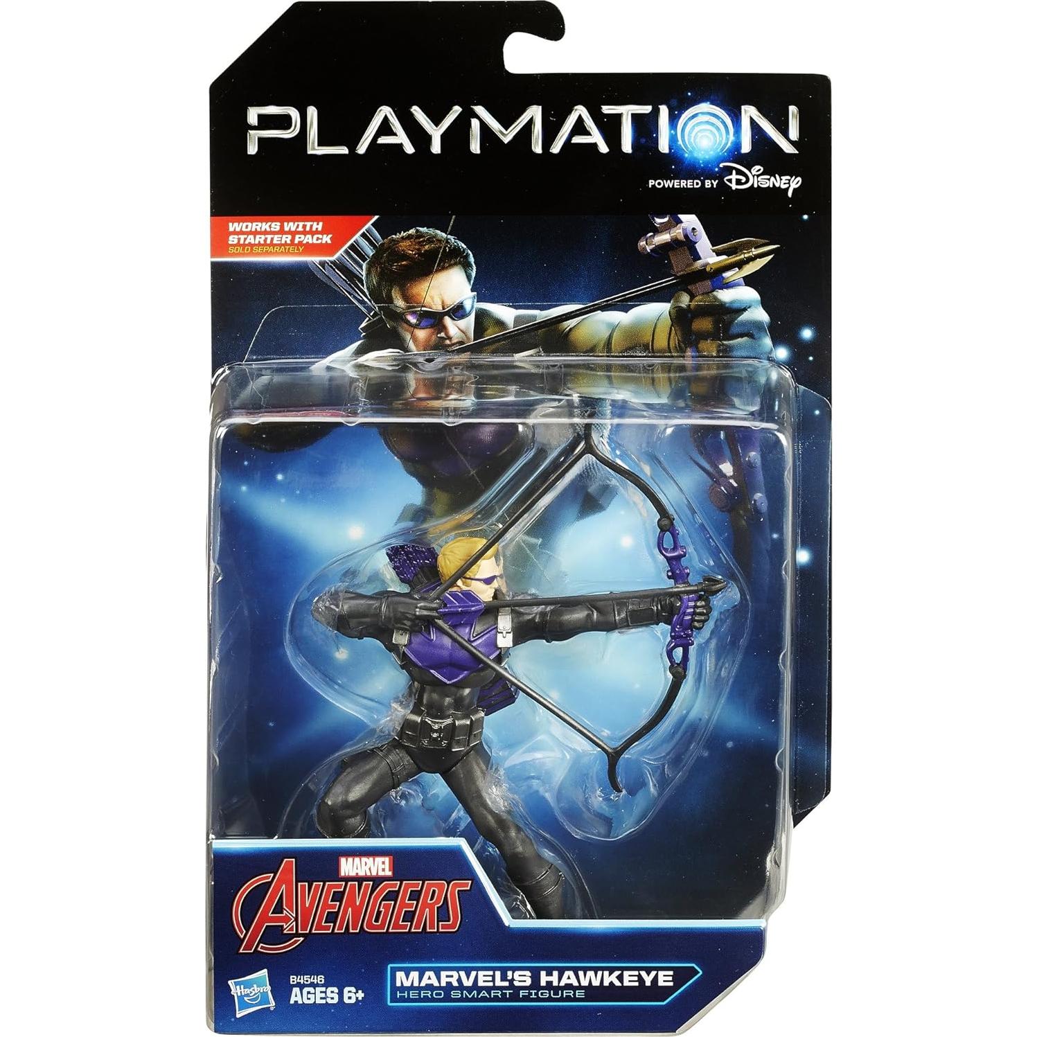 Figura Inteligente de Héroe Hasbro Playmation Hawkeye