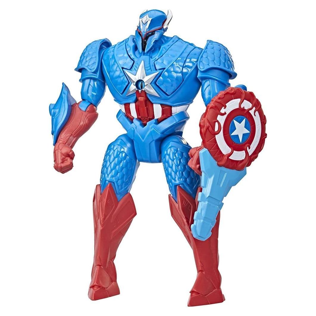Figura de Acción Capitán América Marvel 20 cm Cazadores de Monstruos