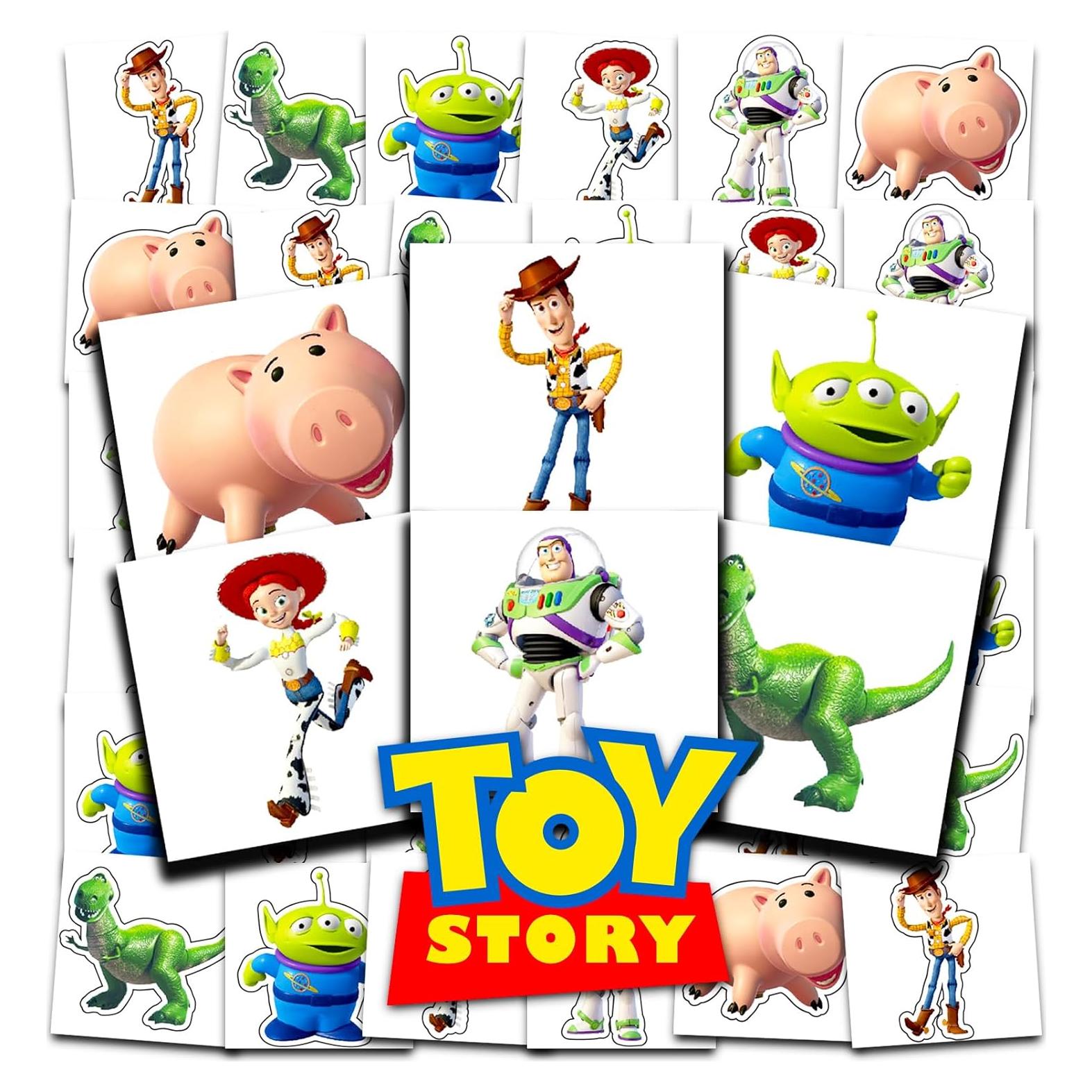 Paquete de 72 Tatuajes Temporales Disney Toy Story 5,08 cm