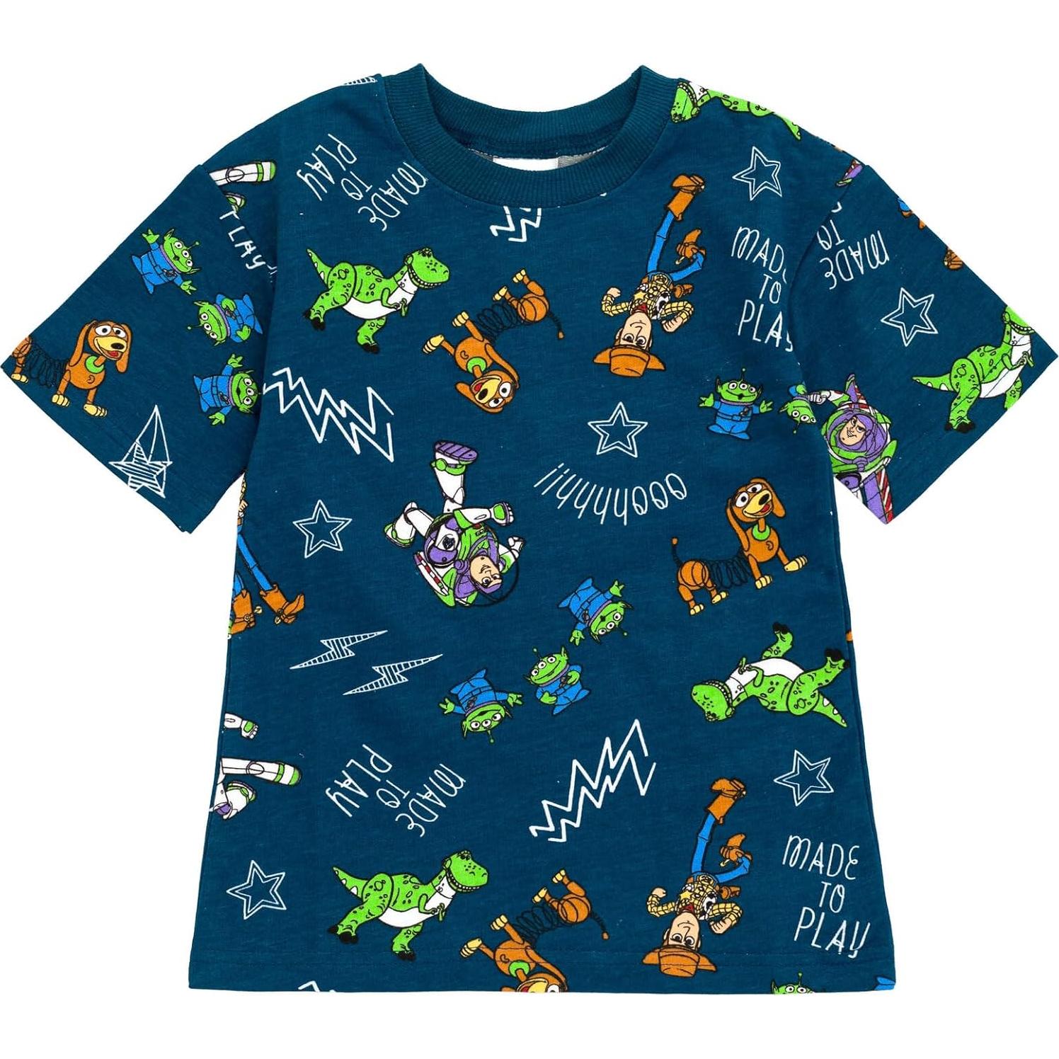 Conjunto Disney Camiseta y Pantalones Cortos 3T Toy Story