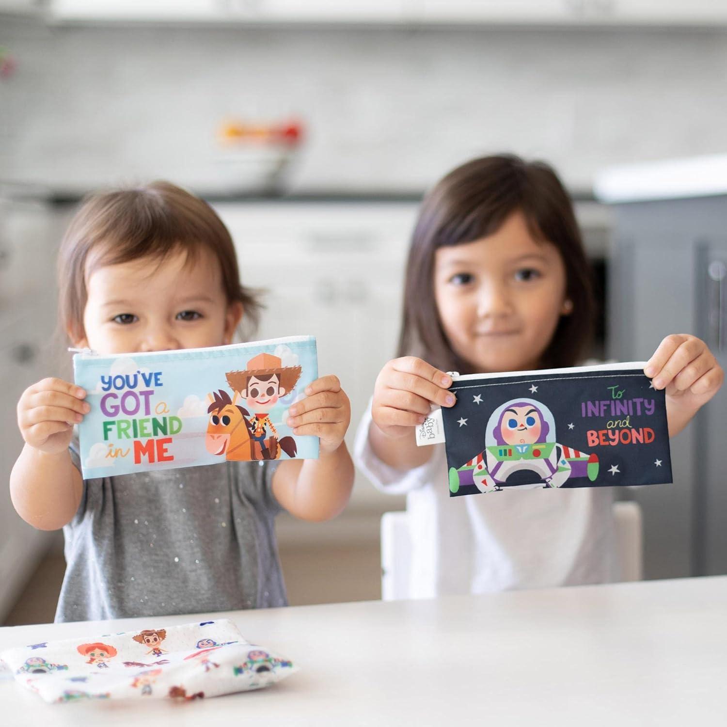 Bolsas Reutilizables para Sándwich Bumkins Toy Story 3 Pzas