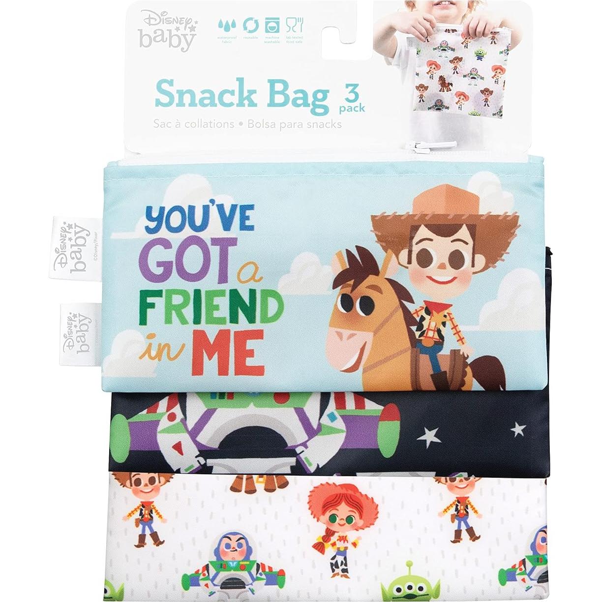 Bolsas Reutilizables para Sándwich Bumkins Toy Story 3 Pzas
