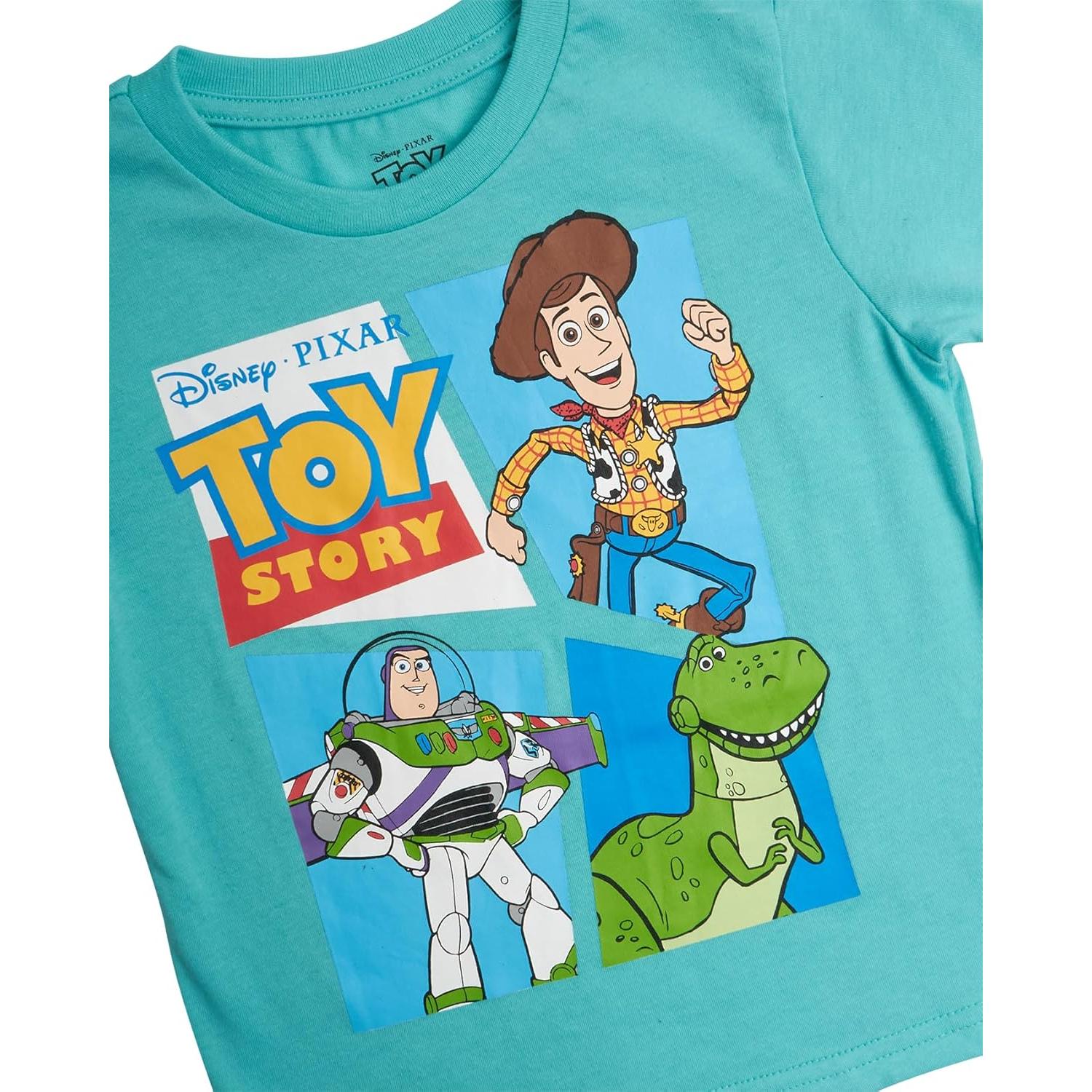 Camisetas Gráficas Disney Toy Story 2 Piezas Niños 5-6 Años