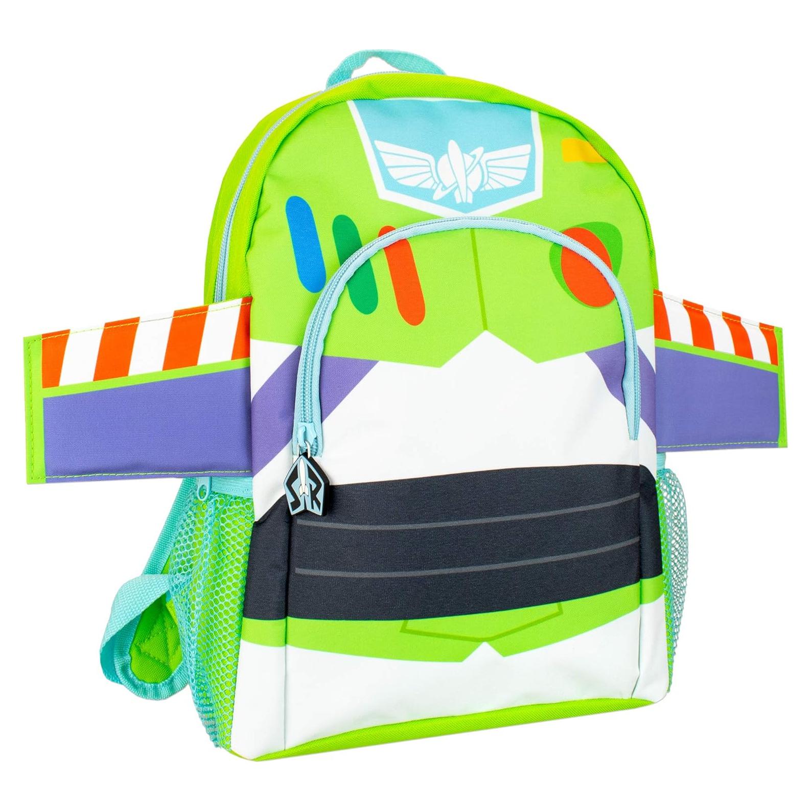 Mochila Disney Toy Story Buzz Lightyear Niños Verde 33x28x8cm