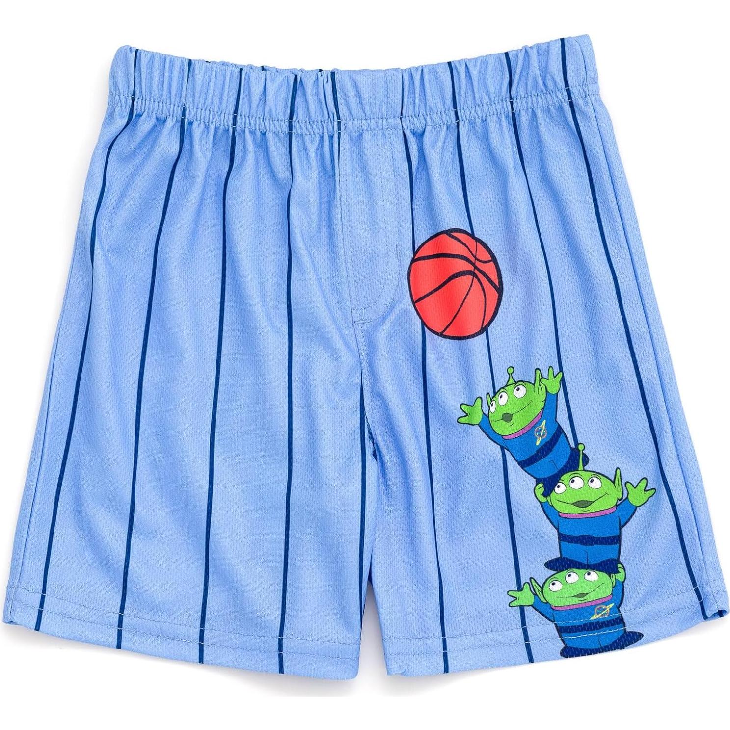 Conjunto deportivo Disney para niños 4T - Camiseta y shorts
