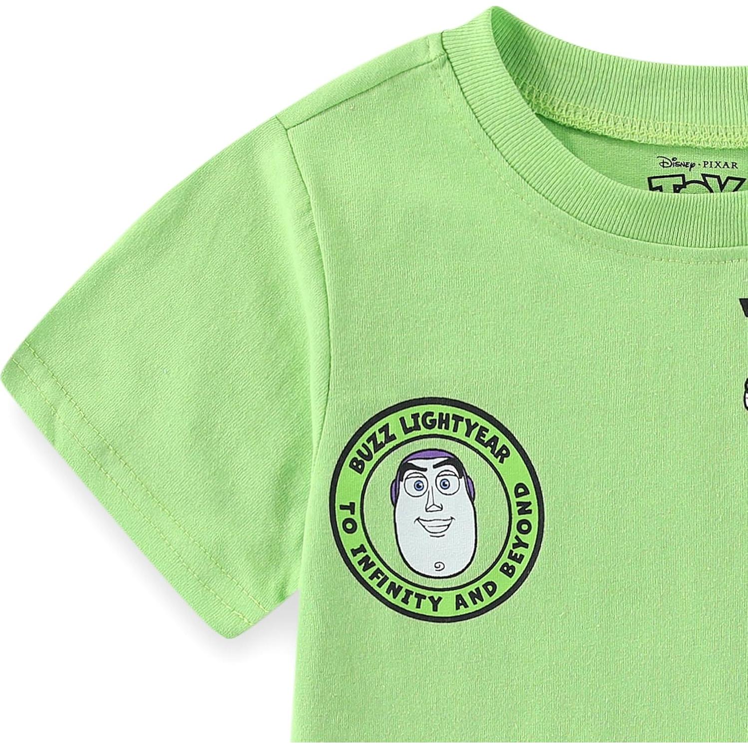 Conjunto Toy Story Camiseta y Pantalones Cortos Niños