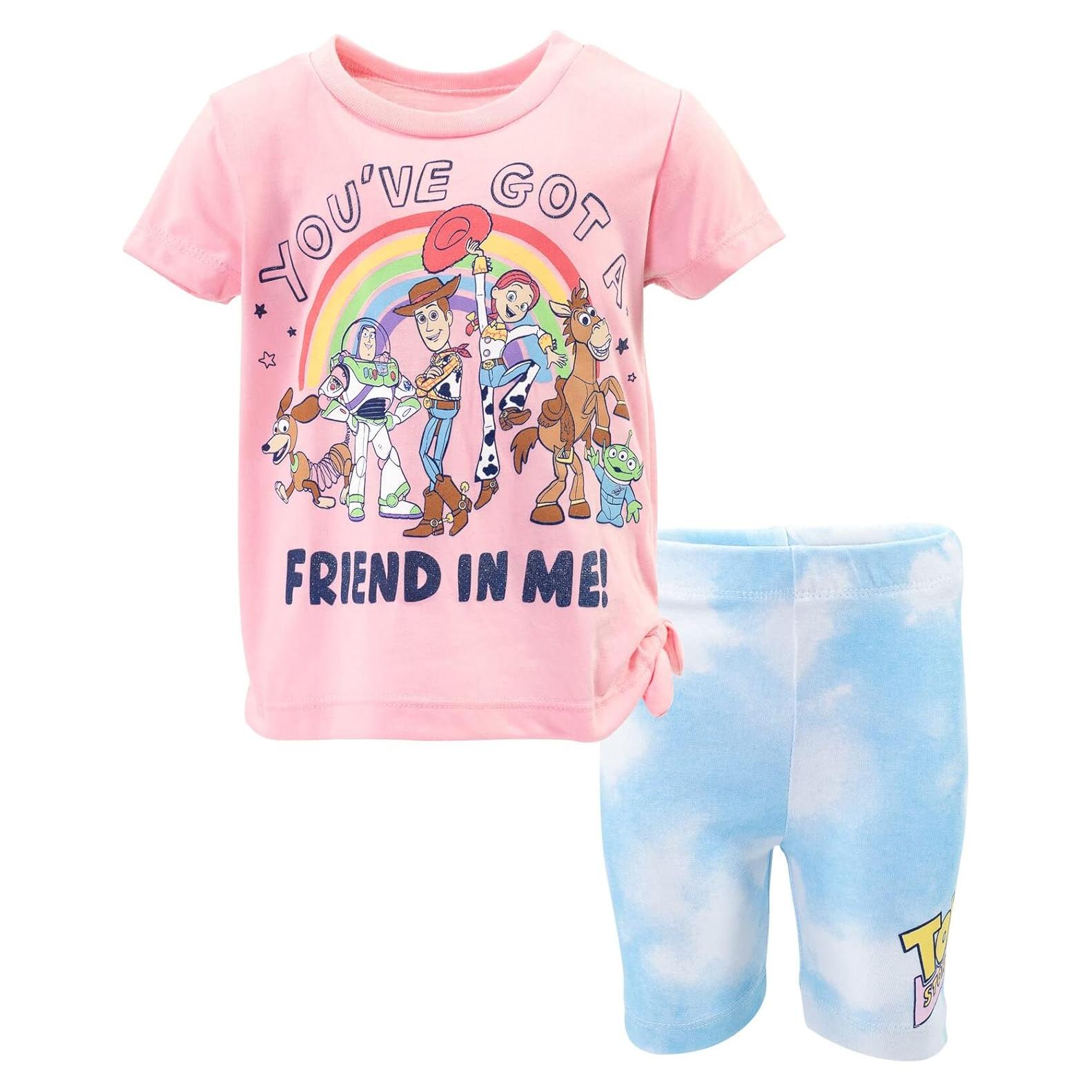 Conjunto Camiseta y Pantalones Cortos Disney Moana 3T
