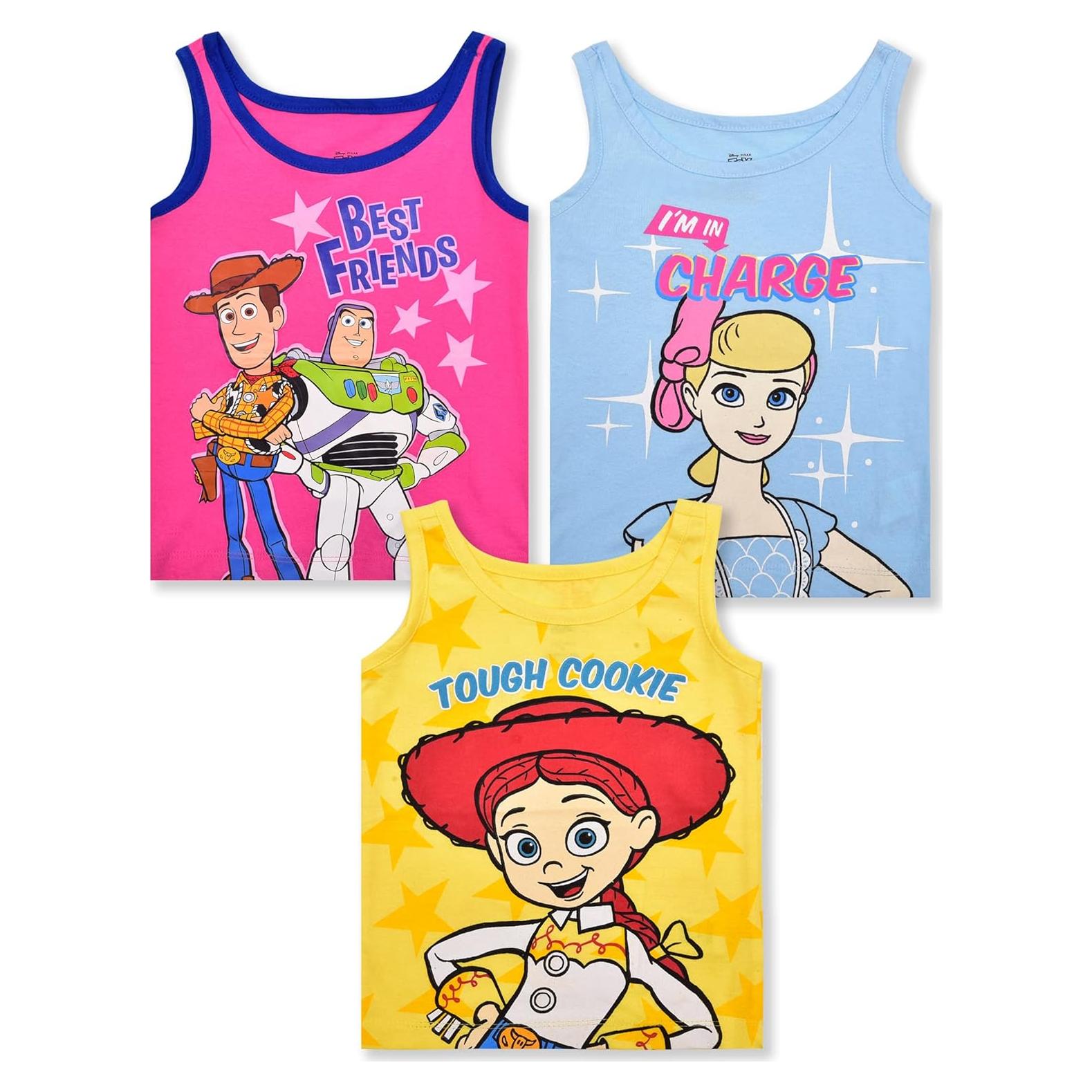 Pack de Camisetas Sin Mangas Disney Toy Story Niñas 4T