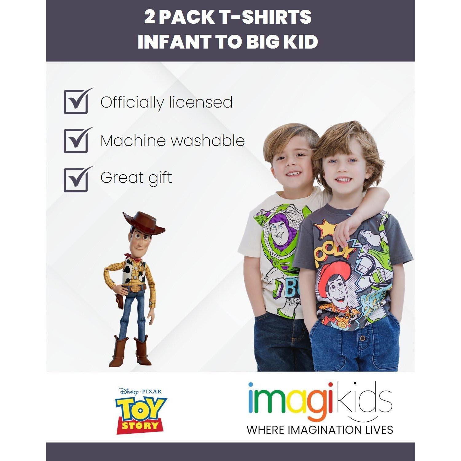 Camisetas Gráficas Disney Pixar Cars 2T Niños Bebés