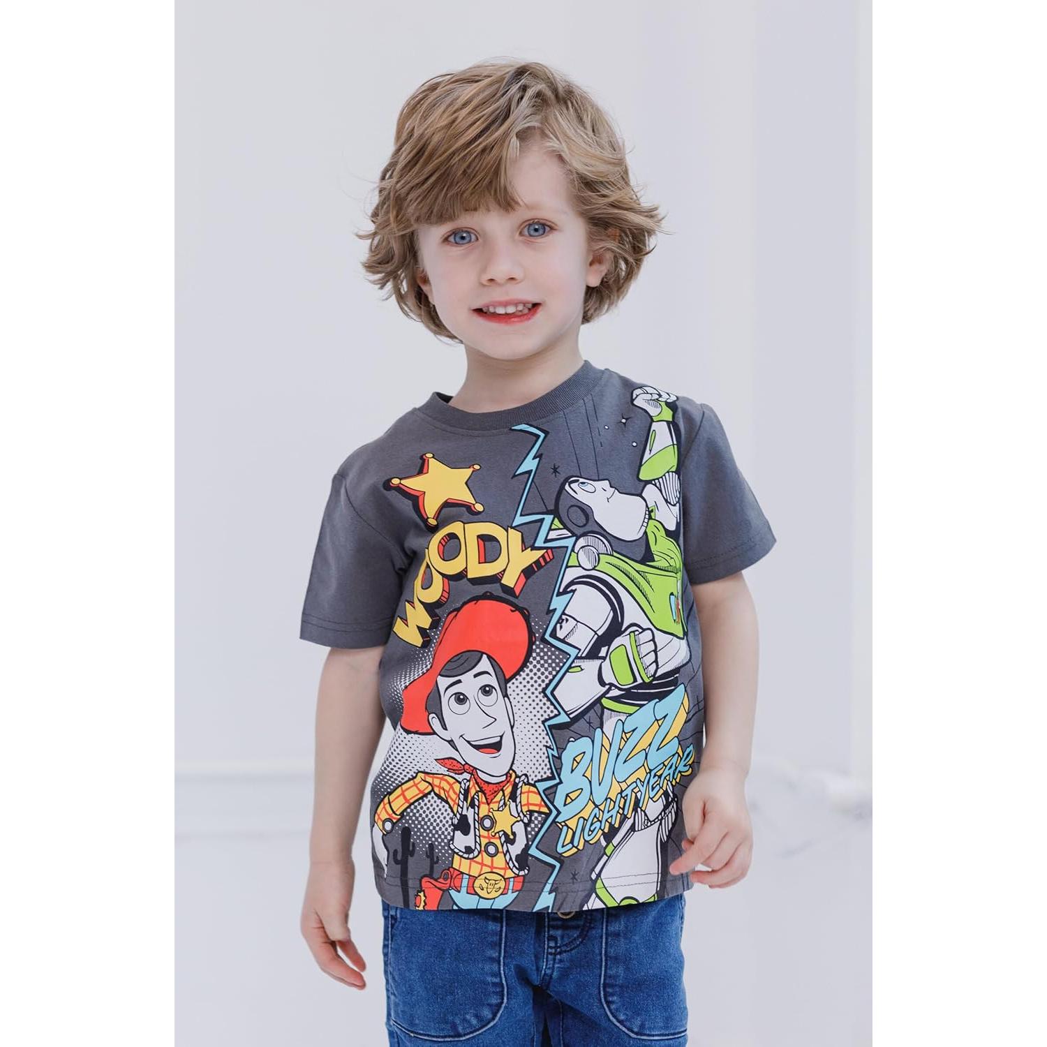 Camisetas Gráficas Disney Pixar Cars 2T Niños Bebés