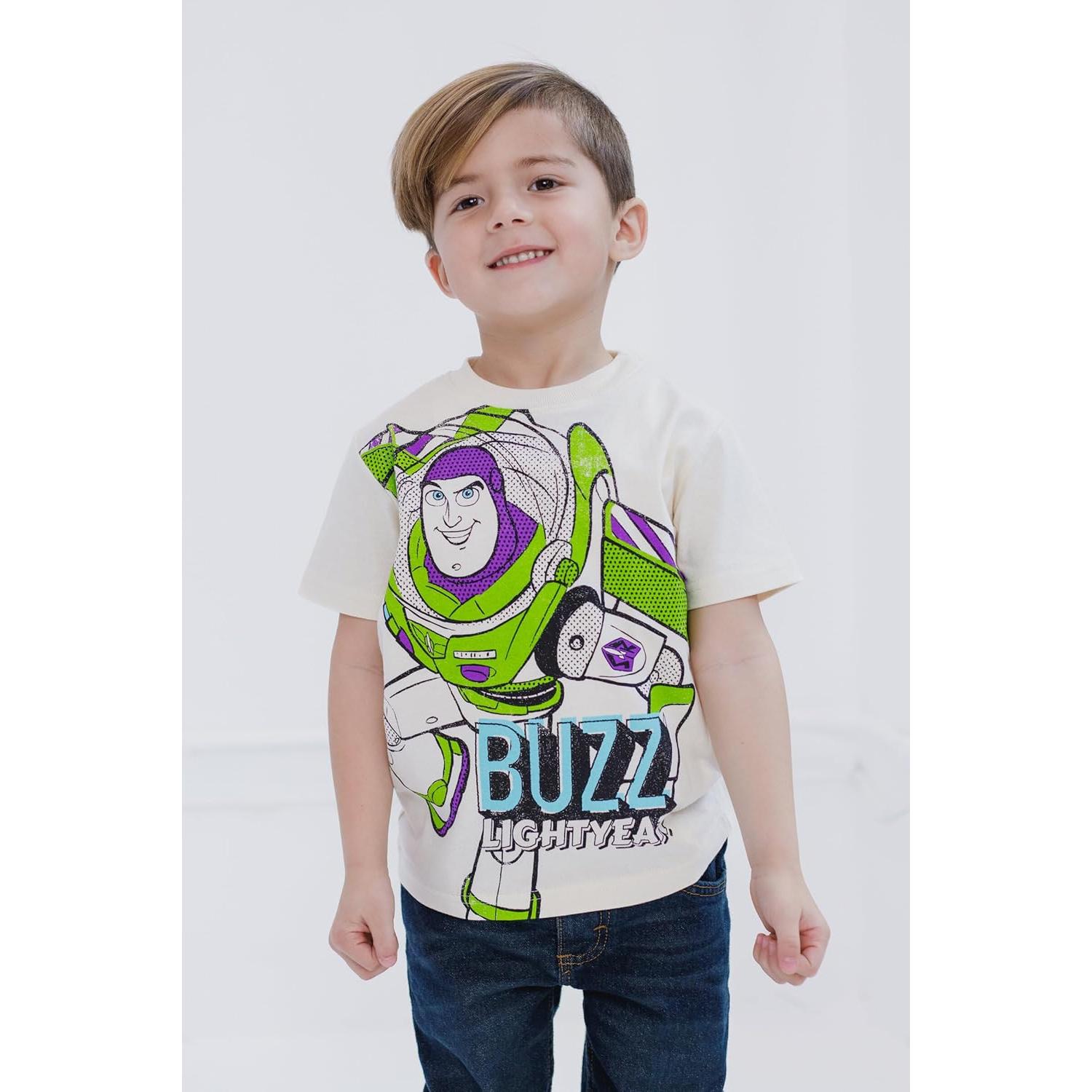 Camisetas Gráficas Disney Pixar Cars 2T Niños Bebés