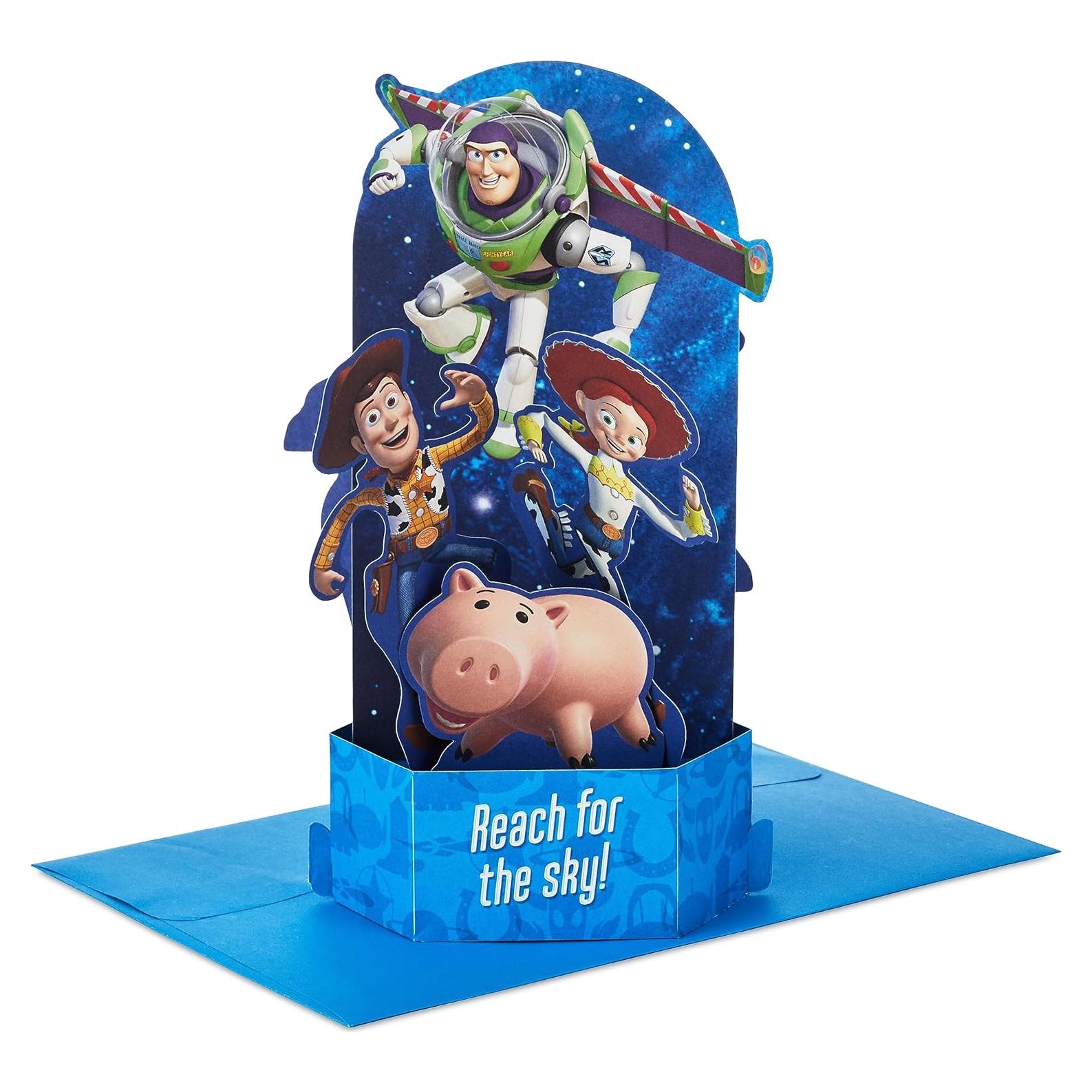 Tarjeta Pop Up Hallmark Toy Story Cumpleaños 16.76x23.88cm