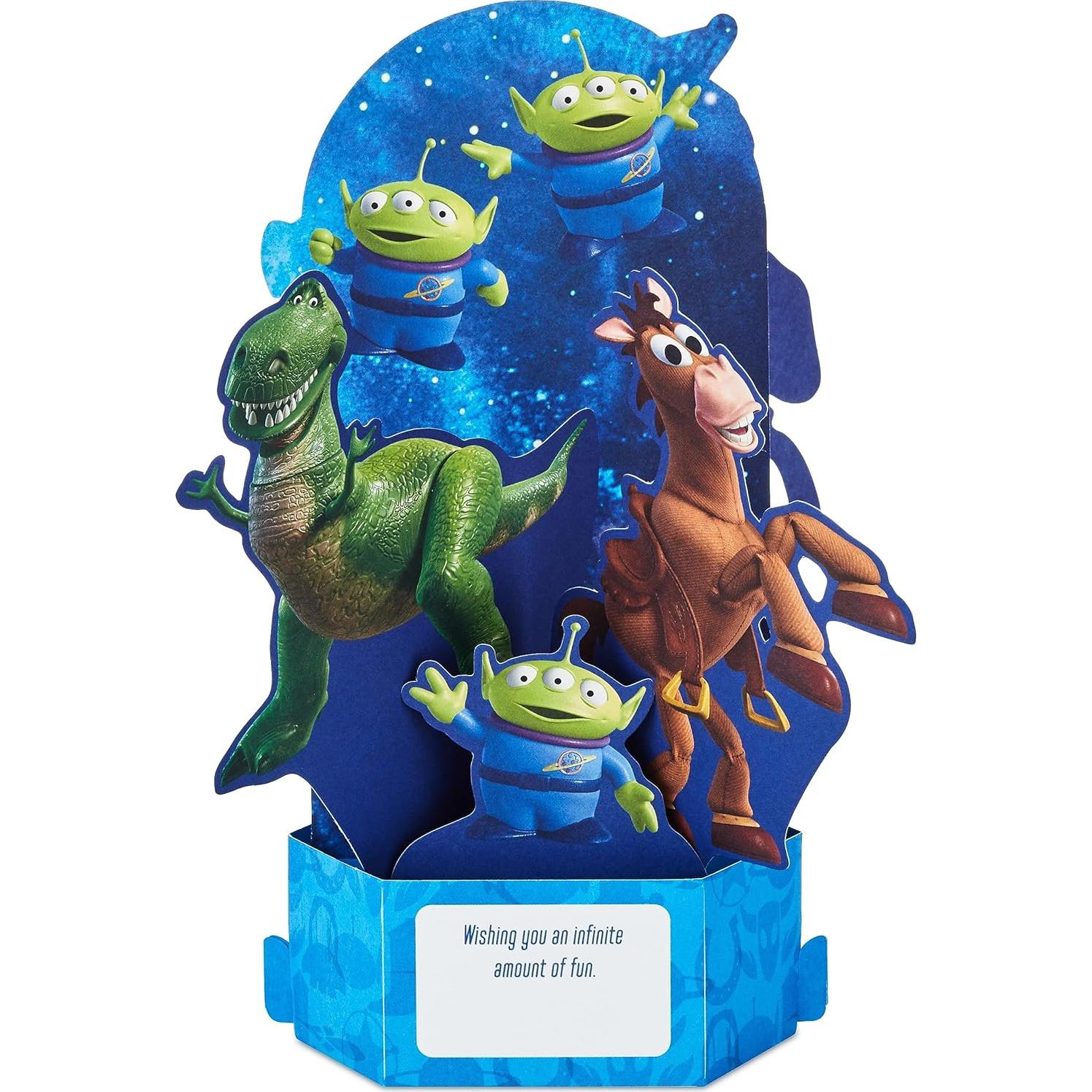 Tarjeta Pop Up Hallmark Toy Story Cumpleaños 16.76x23.88cm
