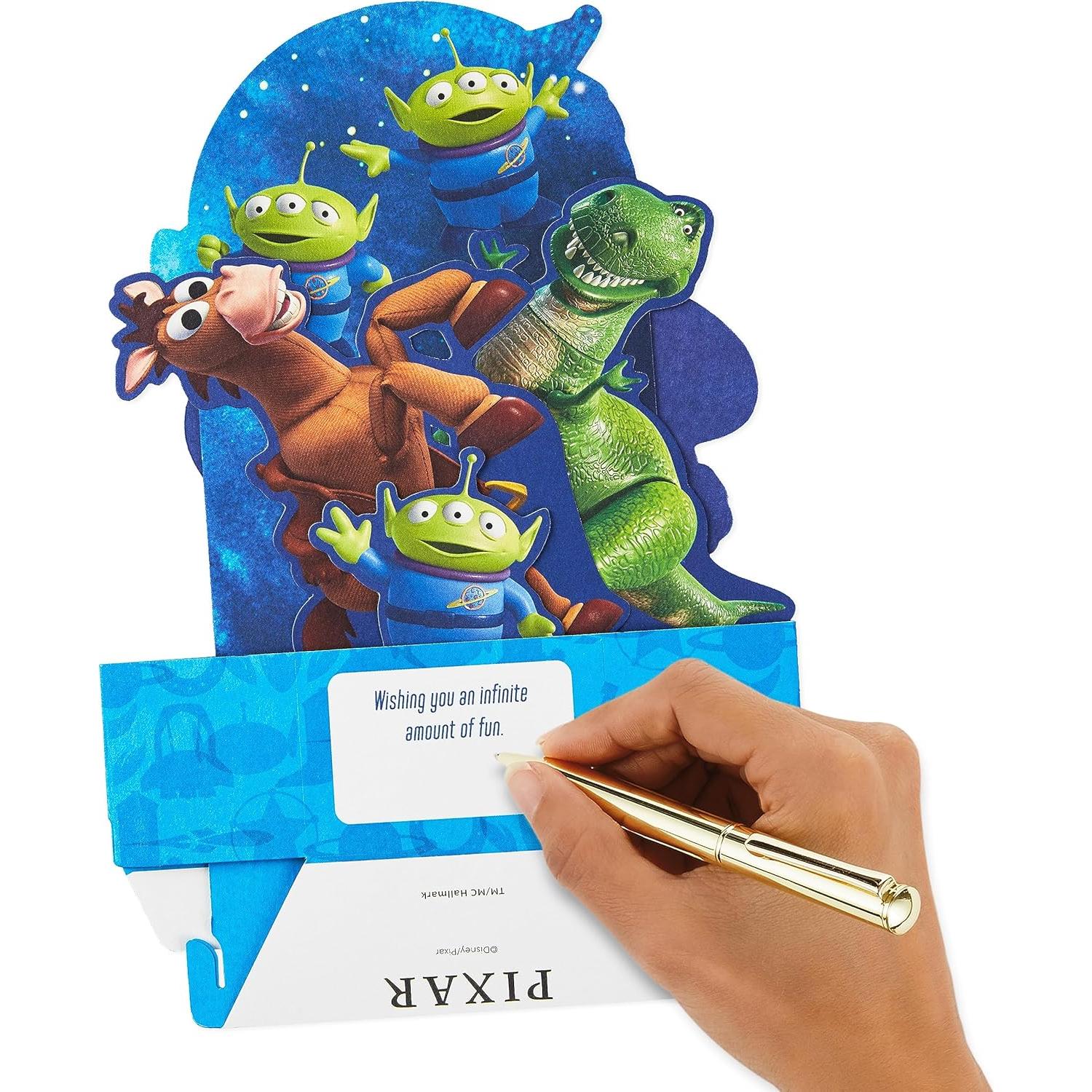 Tarjeta Pop Up Hallmark Toy Story Cumpleaños 16.76x23.88cm