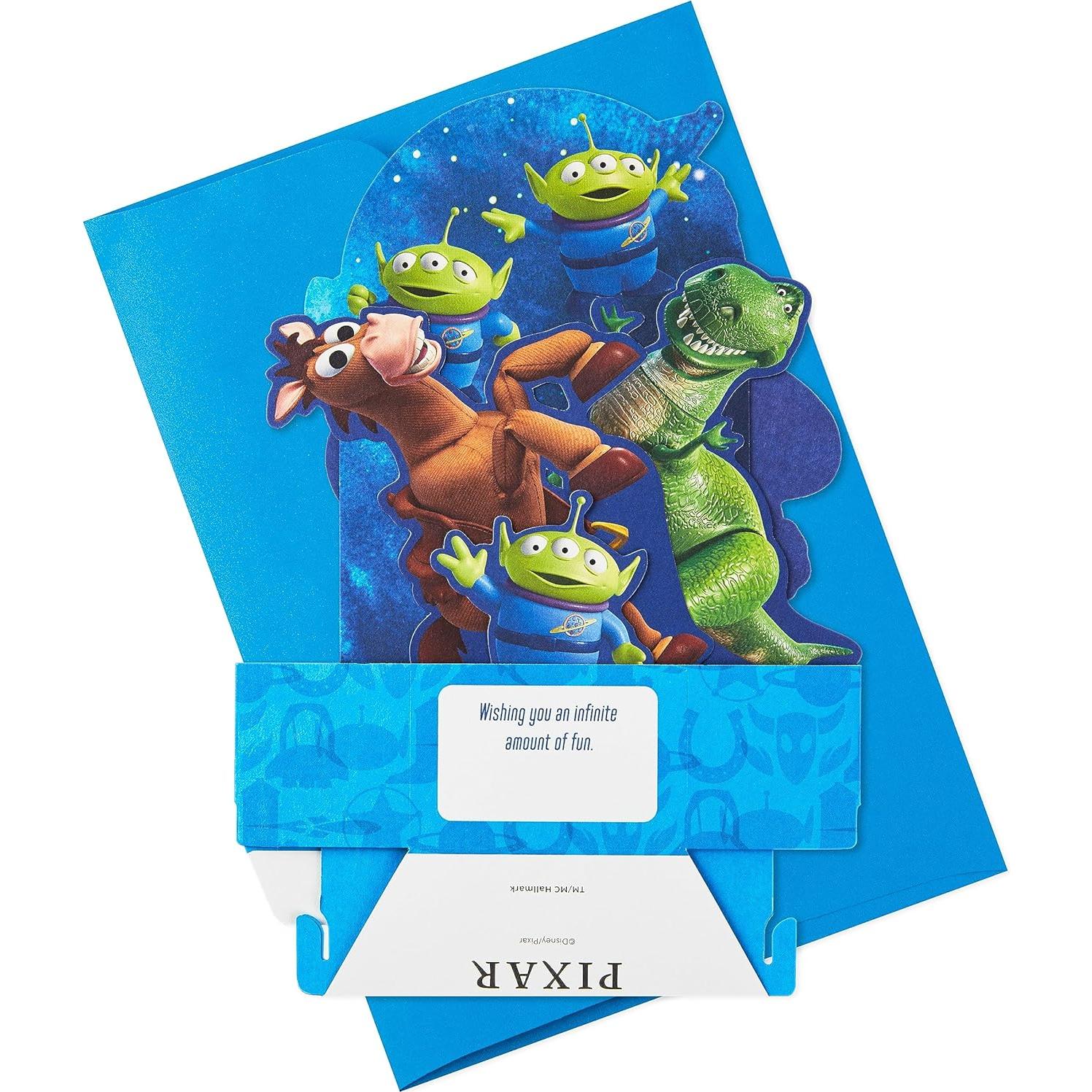 Tarjeta Pop Up Hallmark Toy Story Cumpleaños 16.76x23.88cm