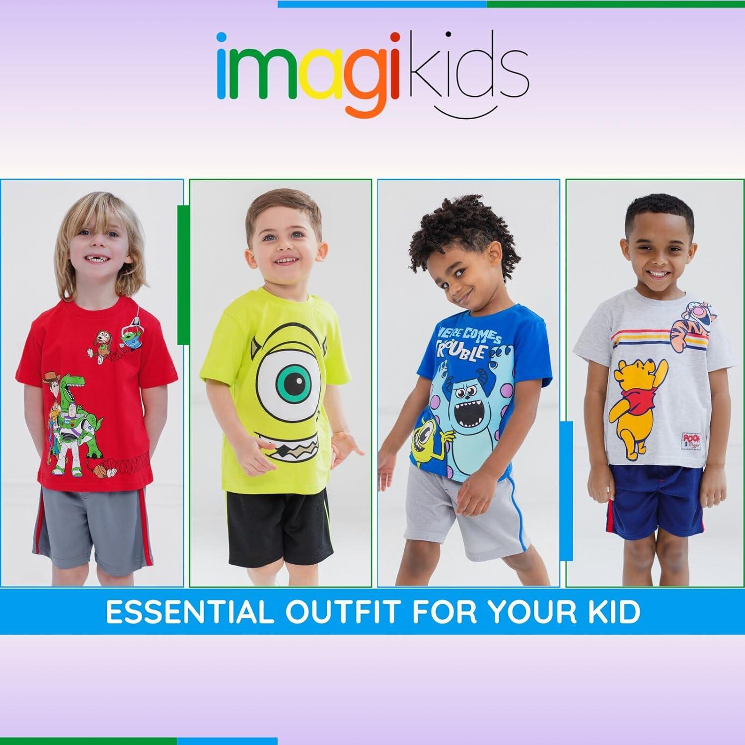 Conjunto camiseta y pantalones cortos Disney Toy Story 3T