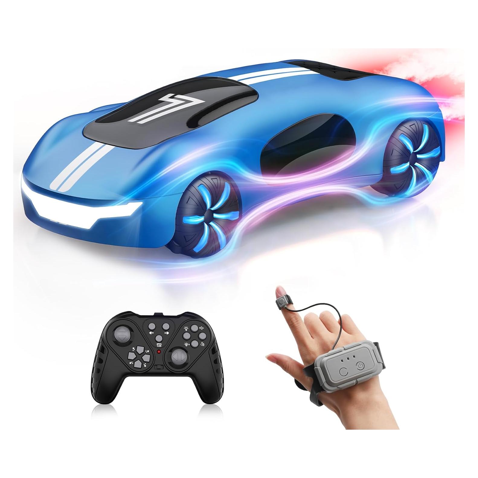 Coche RC Stunt AEROQUEST Control por Gestos 360° Azul