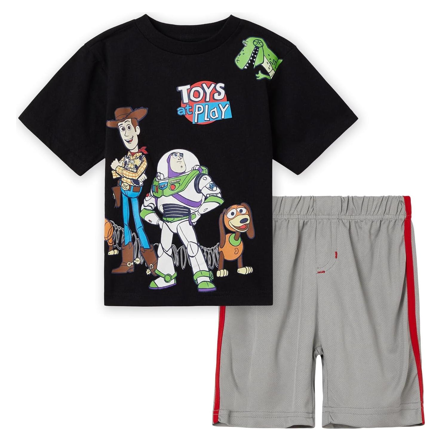 Conjunto Deportivo Bebé Disney Pixar Toy Story 4T Negro/Gris