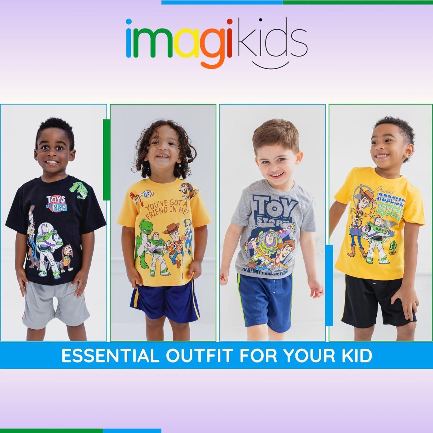 Conjunto Deportivo Bebé Disney Pixar Toy Story 4T Negro/Gris