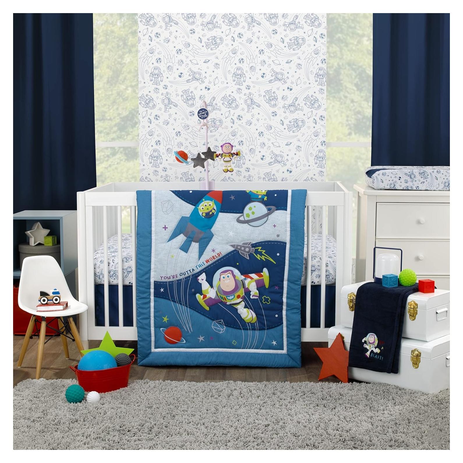 Juego de Ropa de Cuna 3 Piezas Disney Toy Story Azul